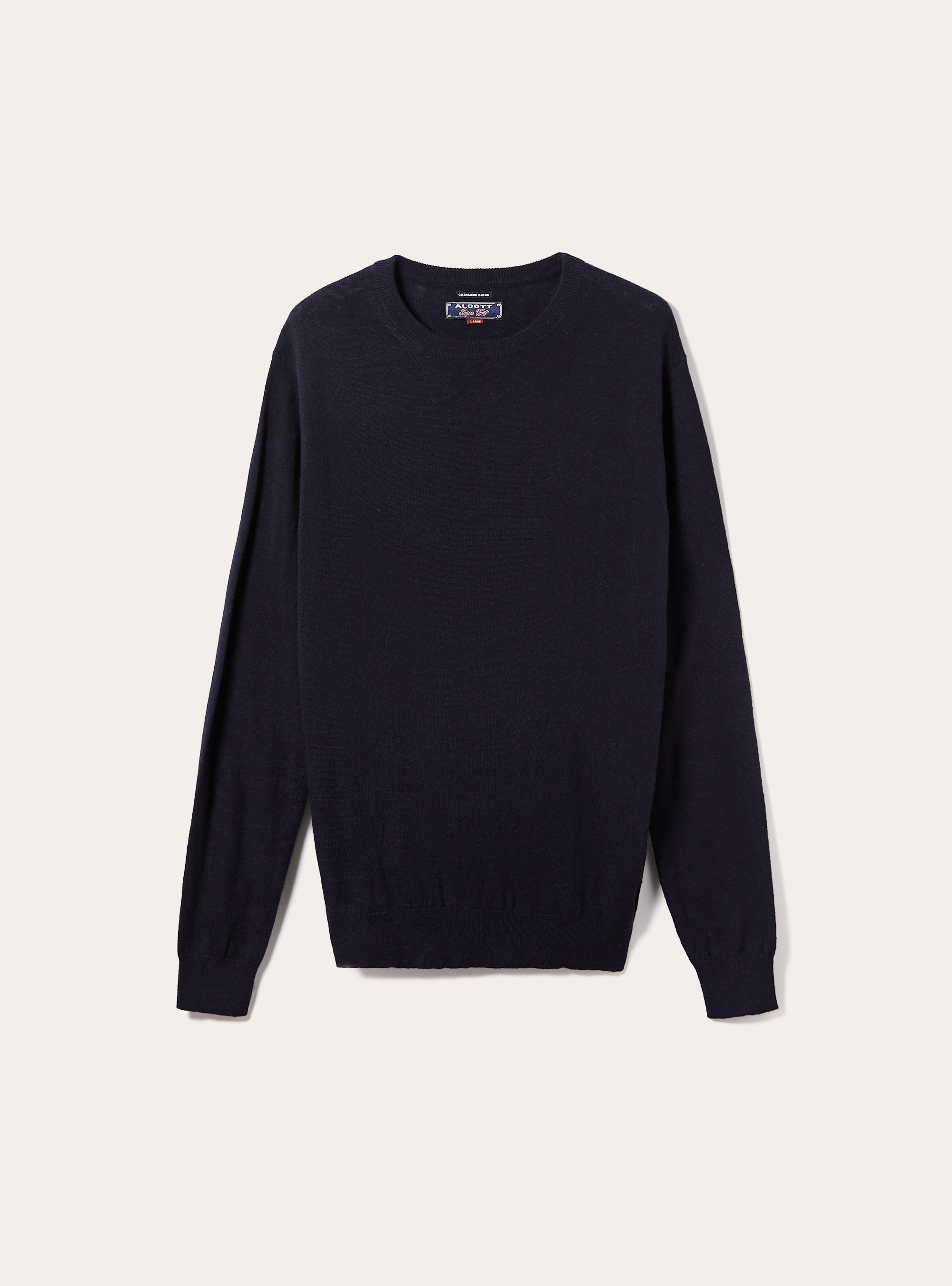 Cashmere-blend pullover, NA1 NAVY DARK