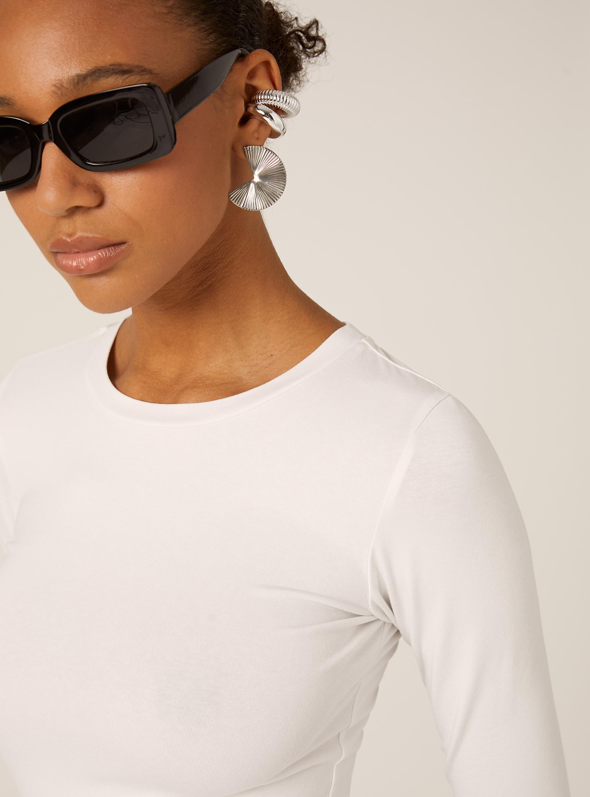 Body de manga larga, WH2 WHITE