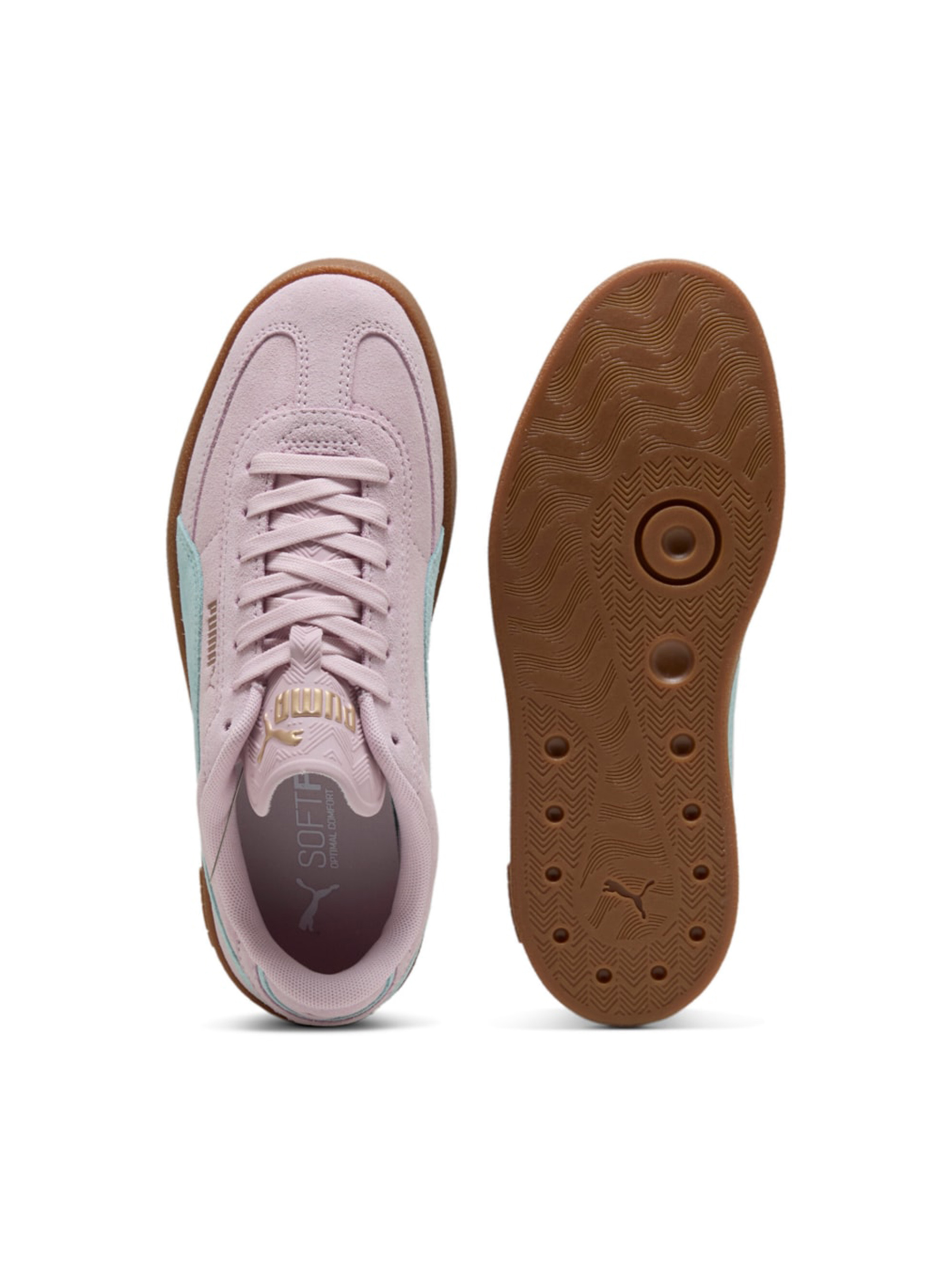 Puma Club II Era Suede Shoes, PK3 PINK LIGHT