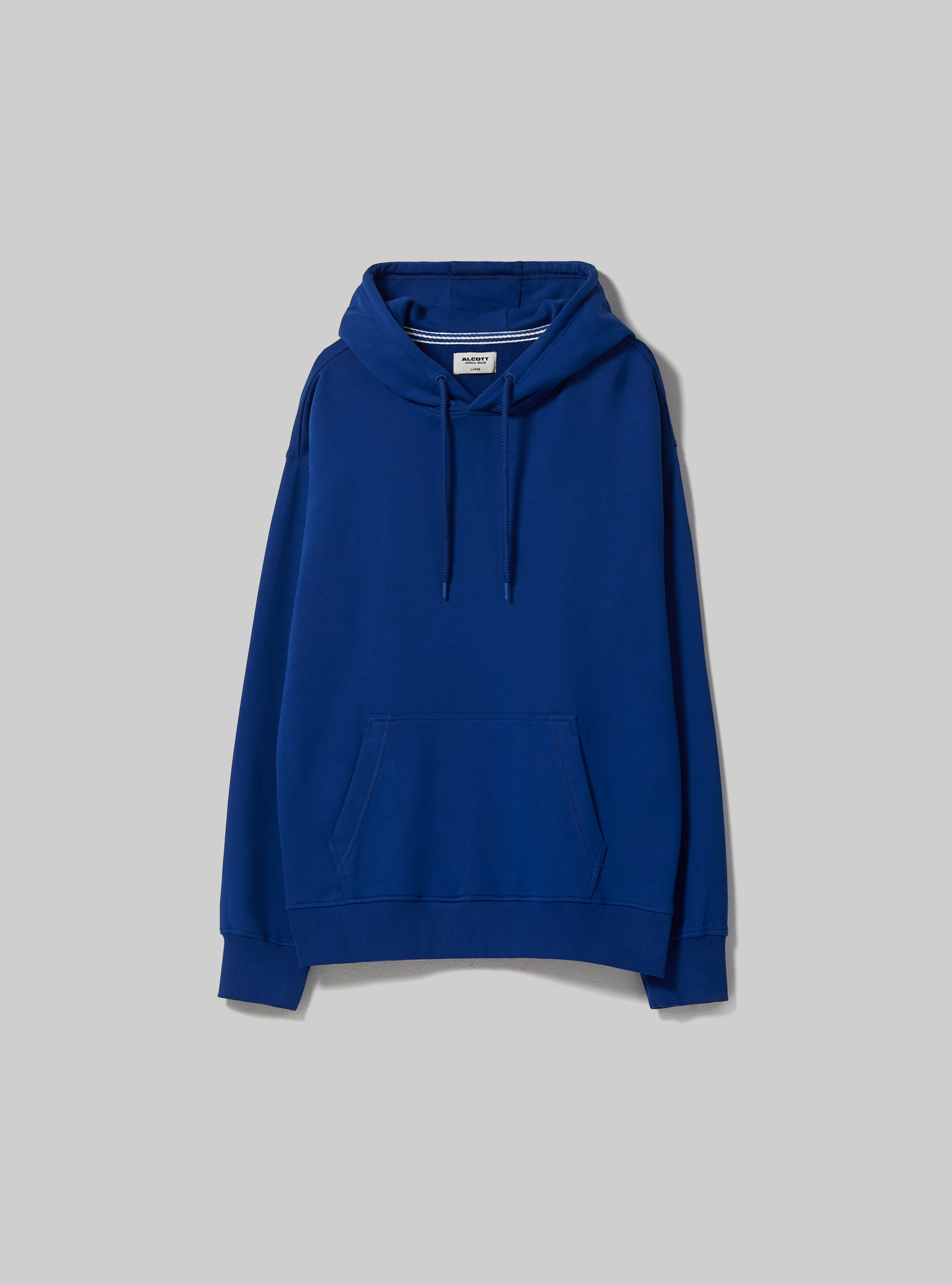 Sudadera con capucha y bolsillo tipo saco, RY1 ROYALE DARK