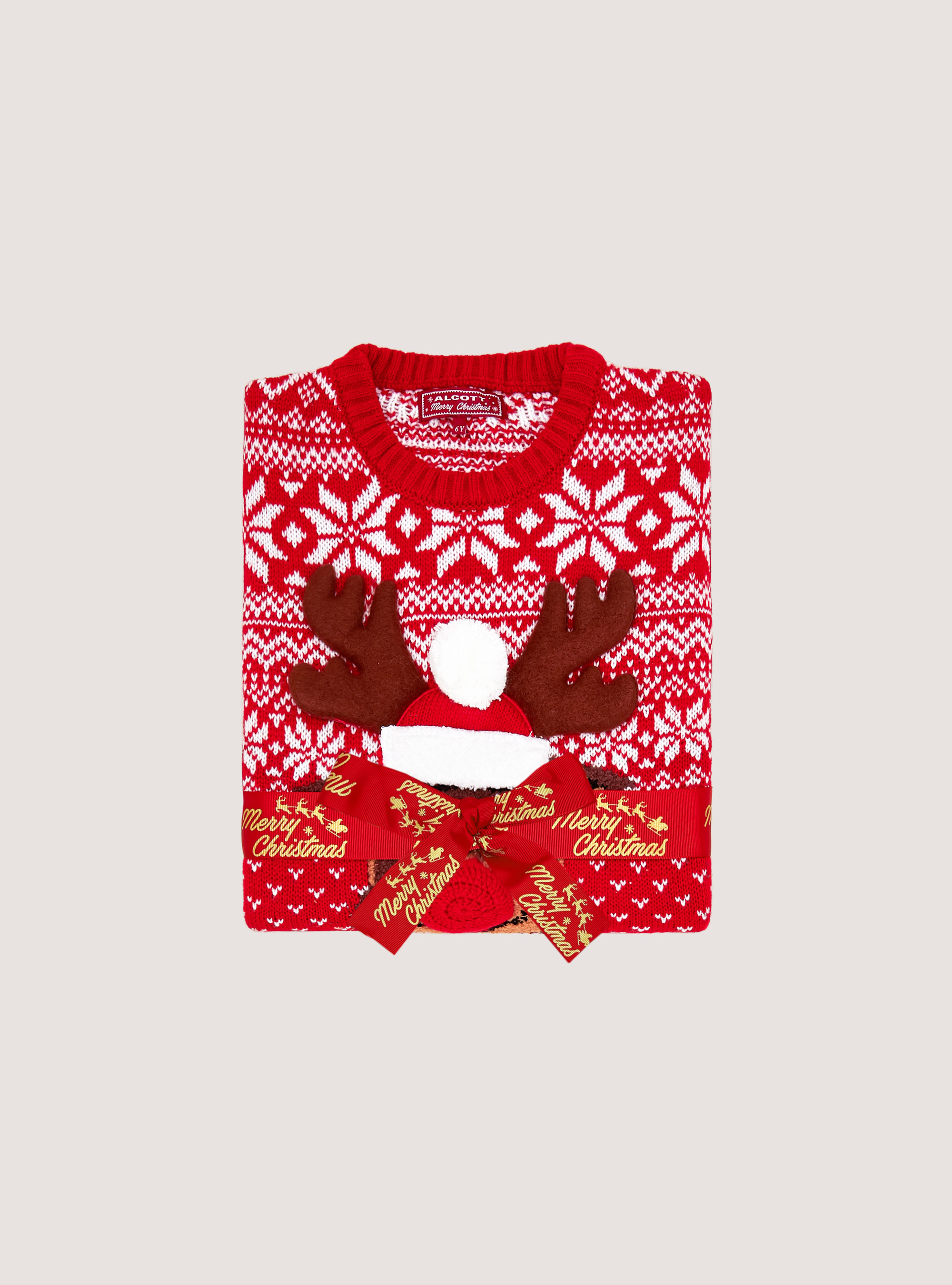 Pullover Christmas Family Collection, RD1 RED DARK