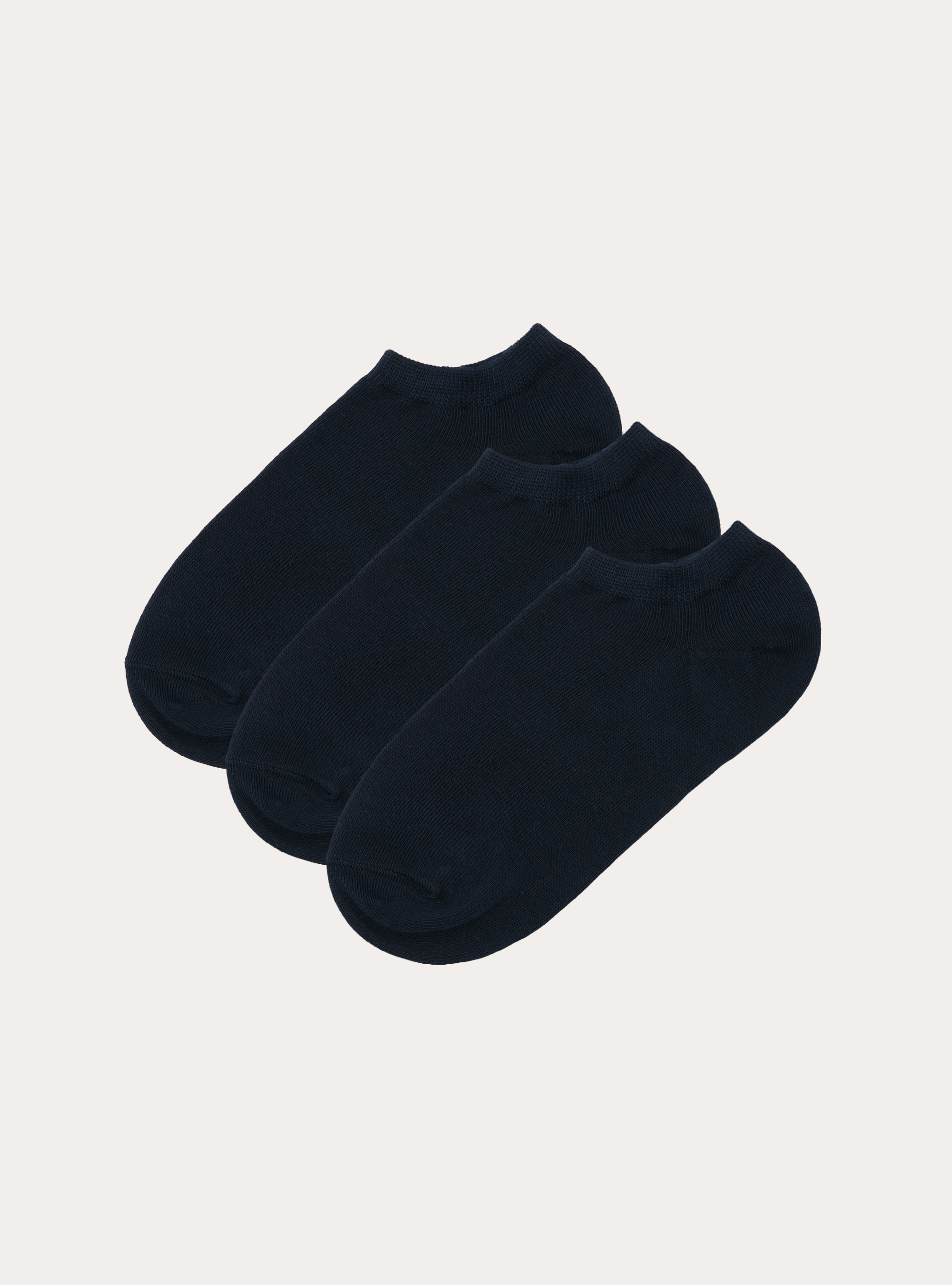 Set 3  paia calzini in cotone, NA1 NAVY DARK