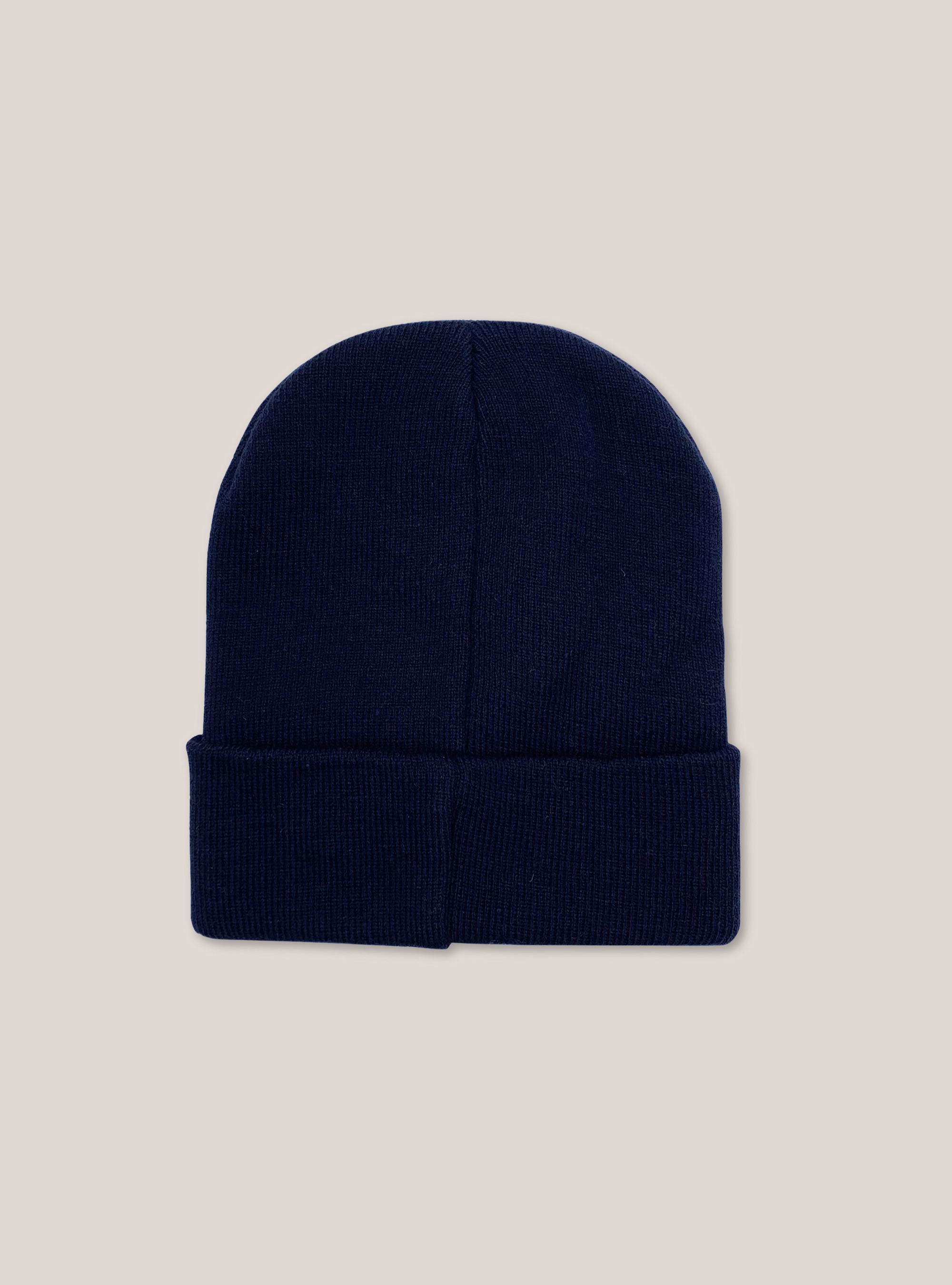 Cappello con patch, AZUL MARINO