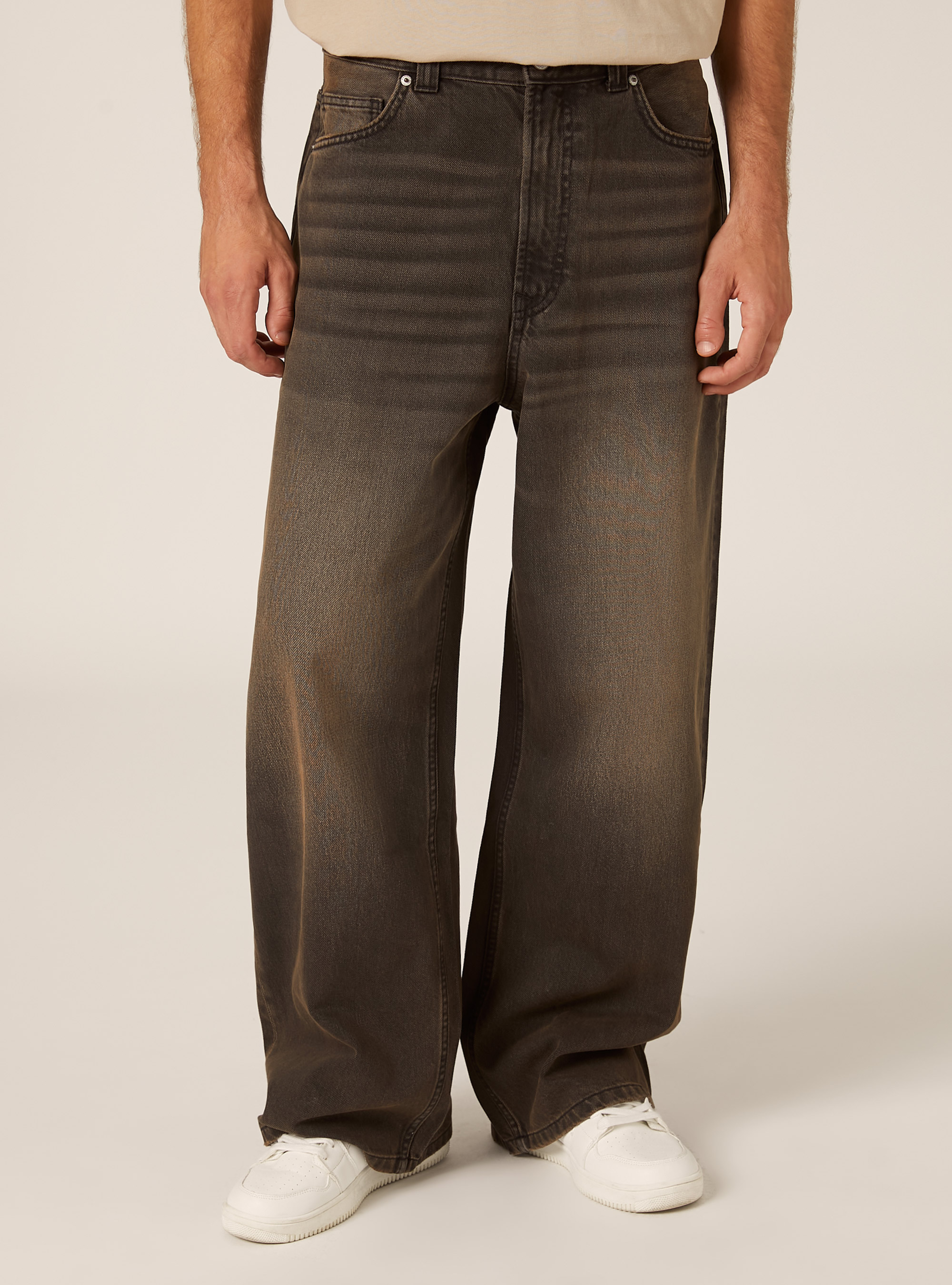 Super baggy fit jeans, BR2 BROWN MEDIUM