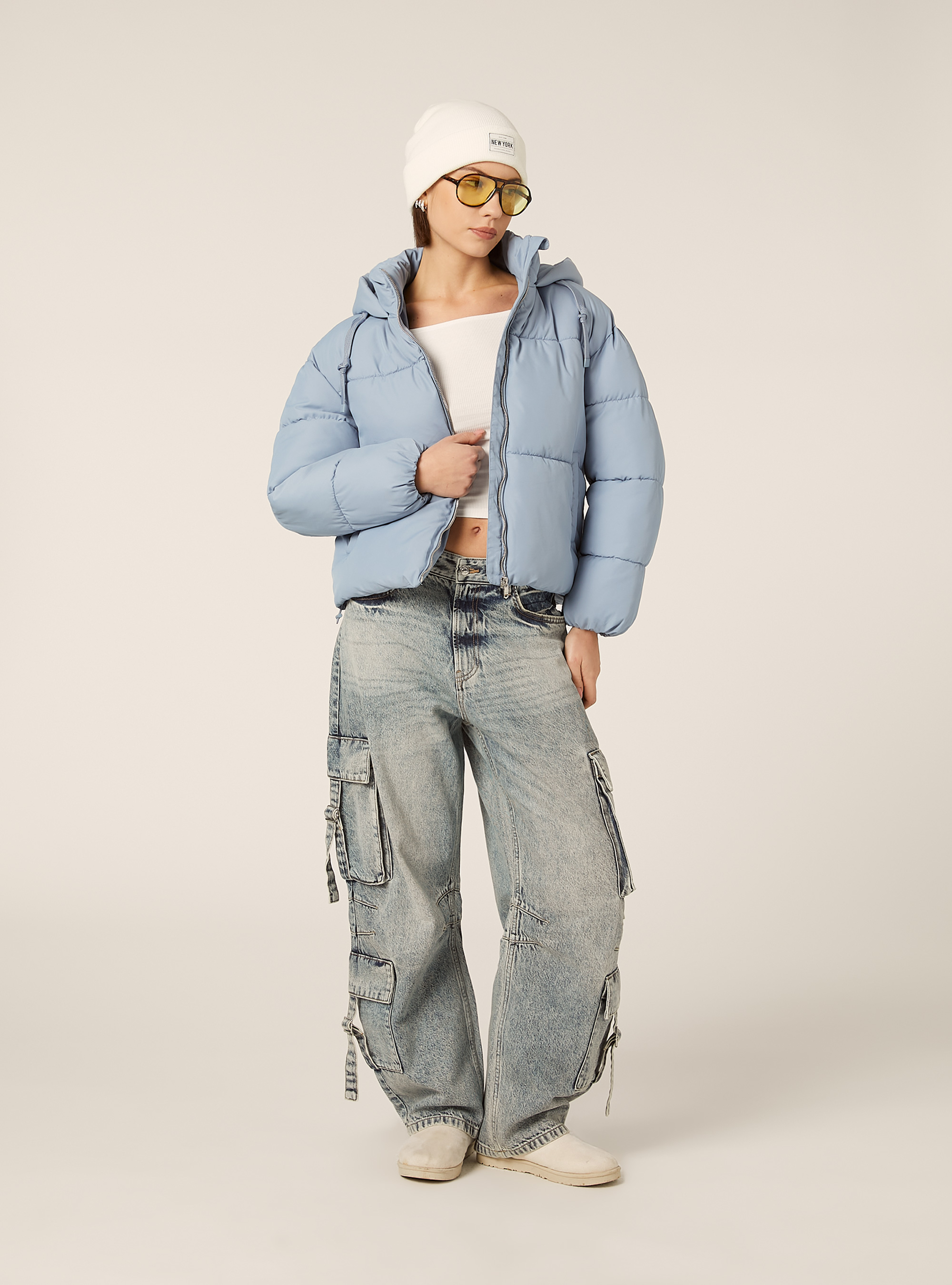 Bardot neck pullover, AZ2 AZURE MEDIUM