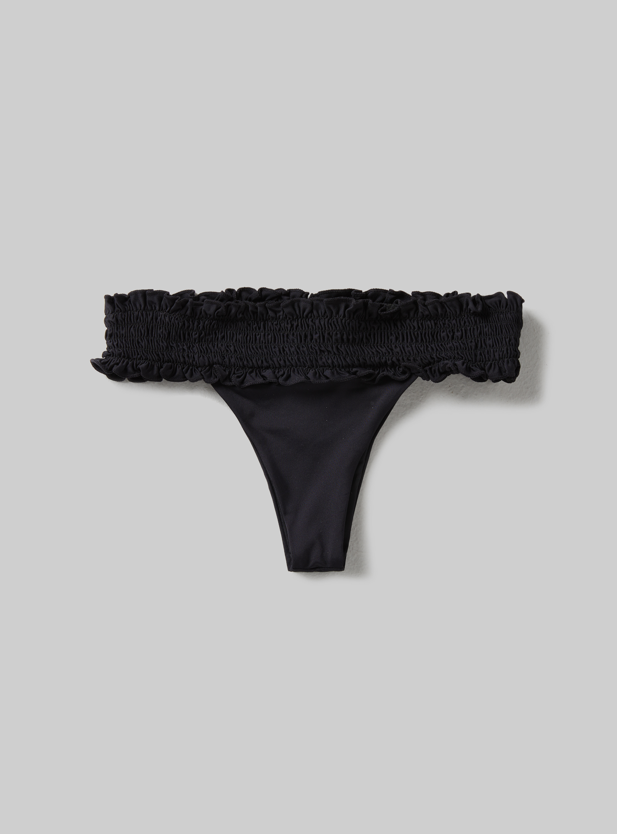 Slip bikini con texture, BK1 BLACK