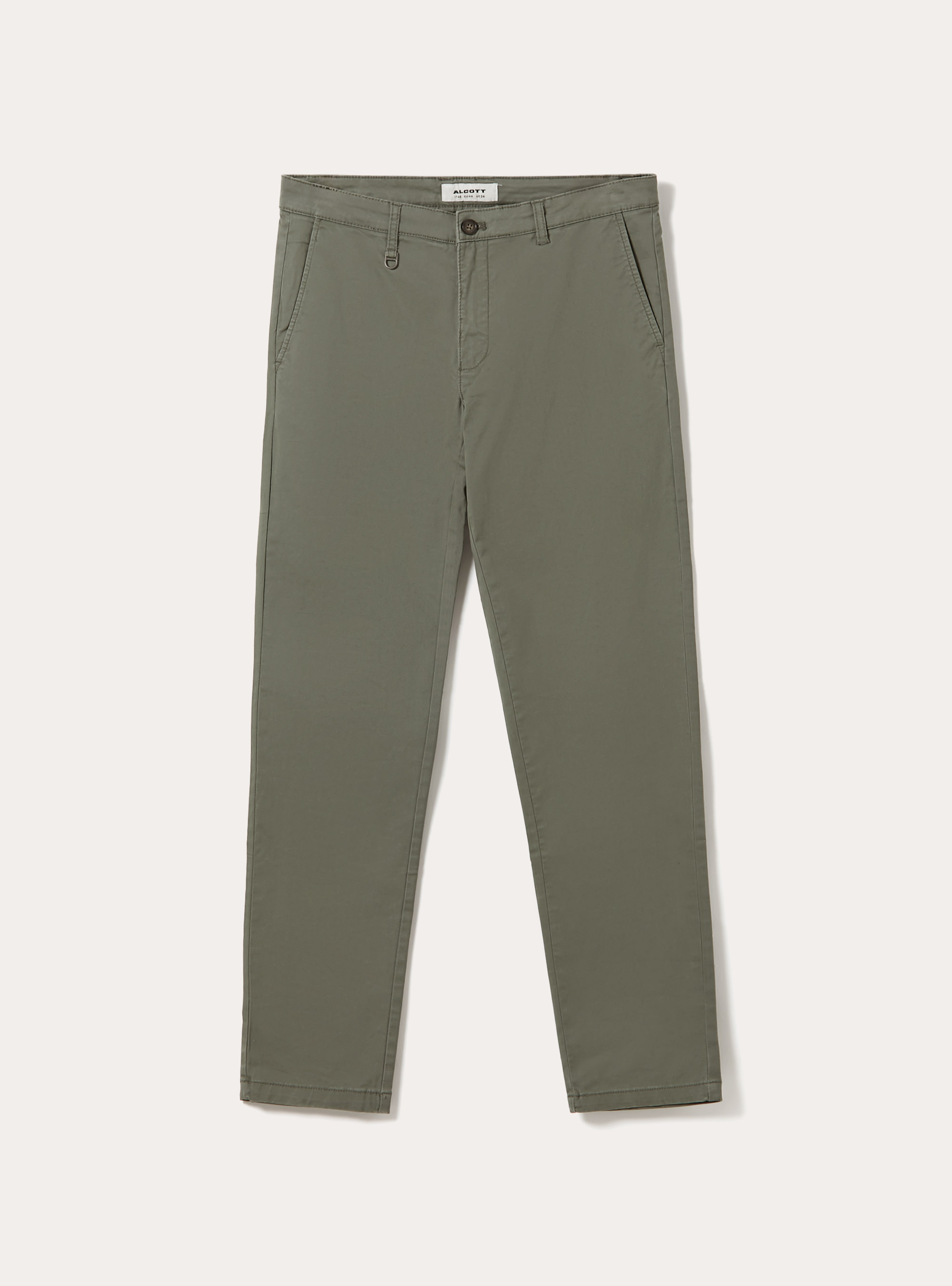Skinny fit stretch twill chinos, KY2 KAKY MEDIUM