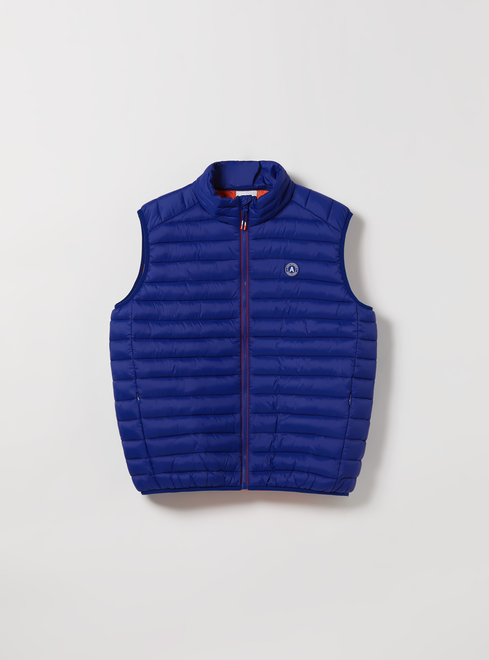 Manchon rembourré avec fermeture éclair contrastée, RY1 ROYALE DARK