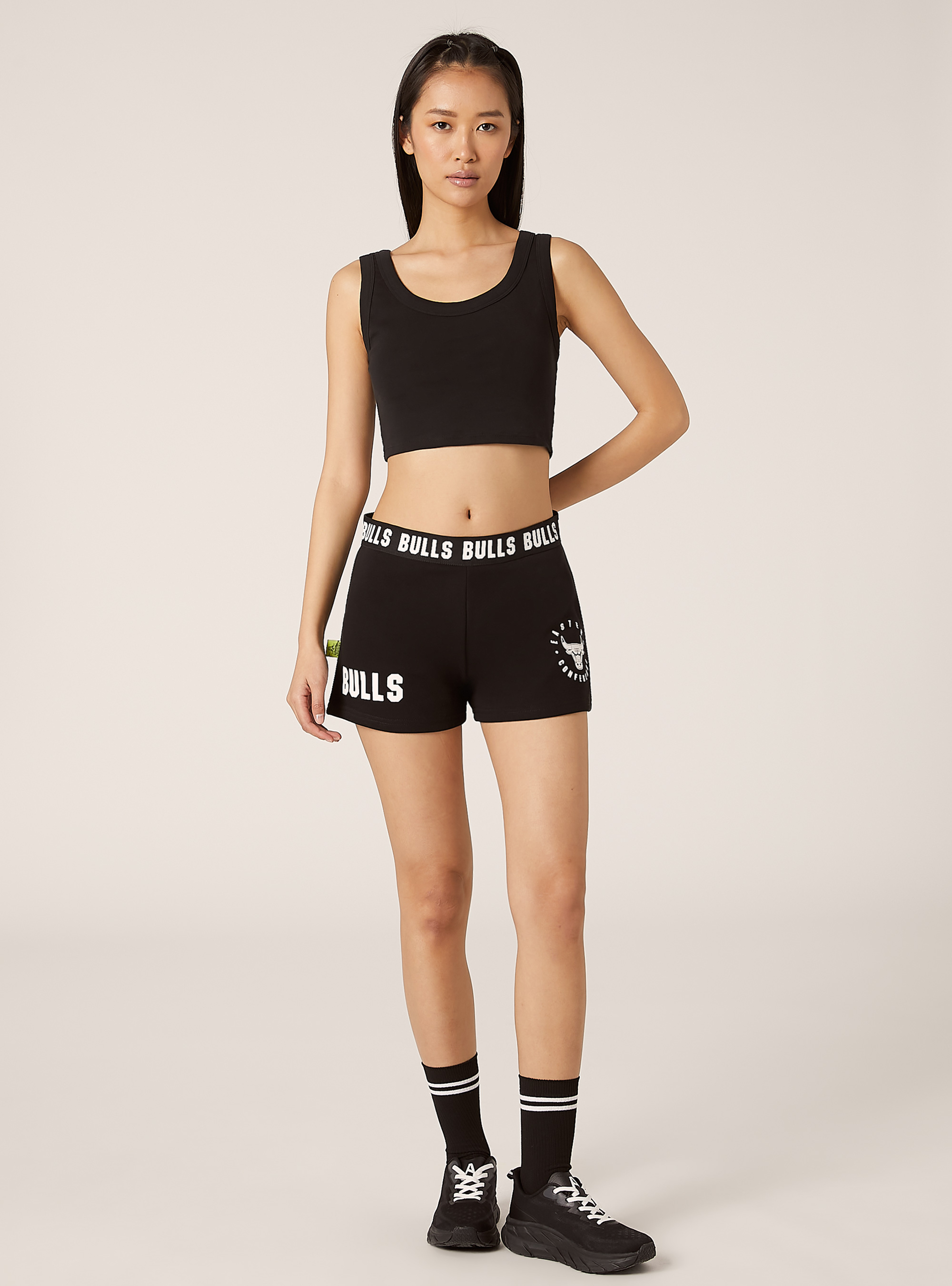 Shorts con stampa NBA / Alcott, BK1 BLACK
