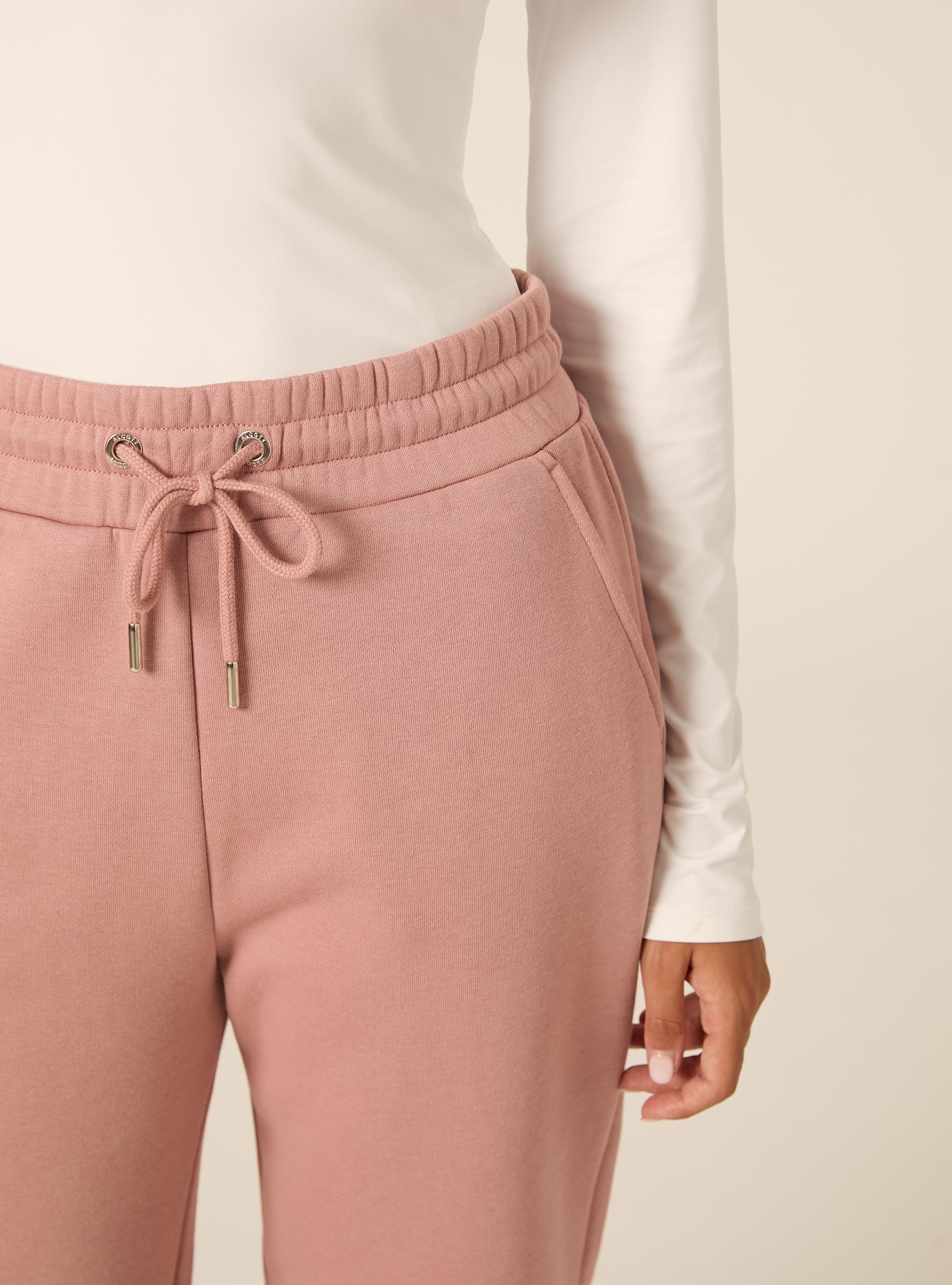 Jogger basic tinta unita, PK2 PINK MEDIUM