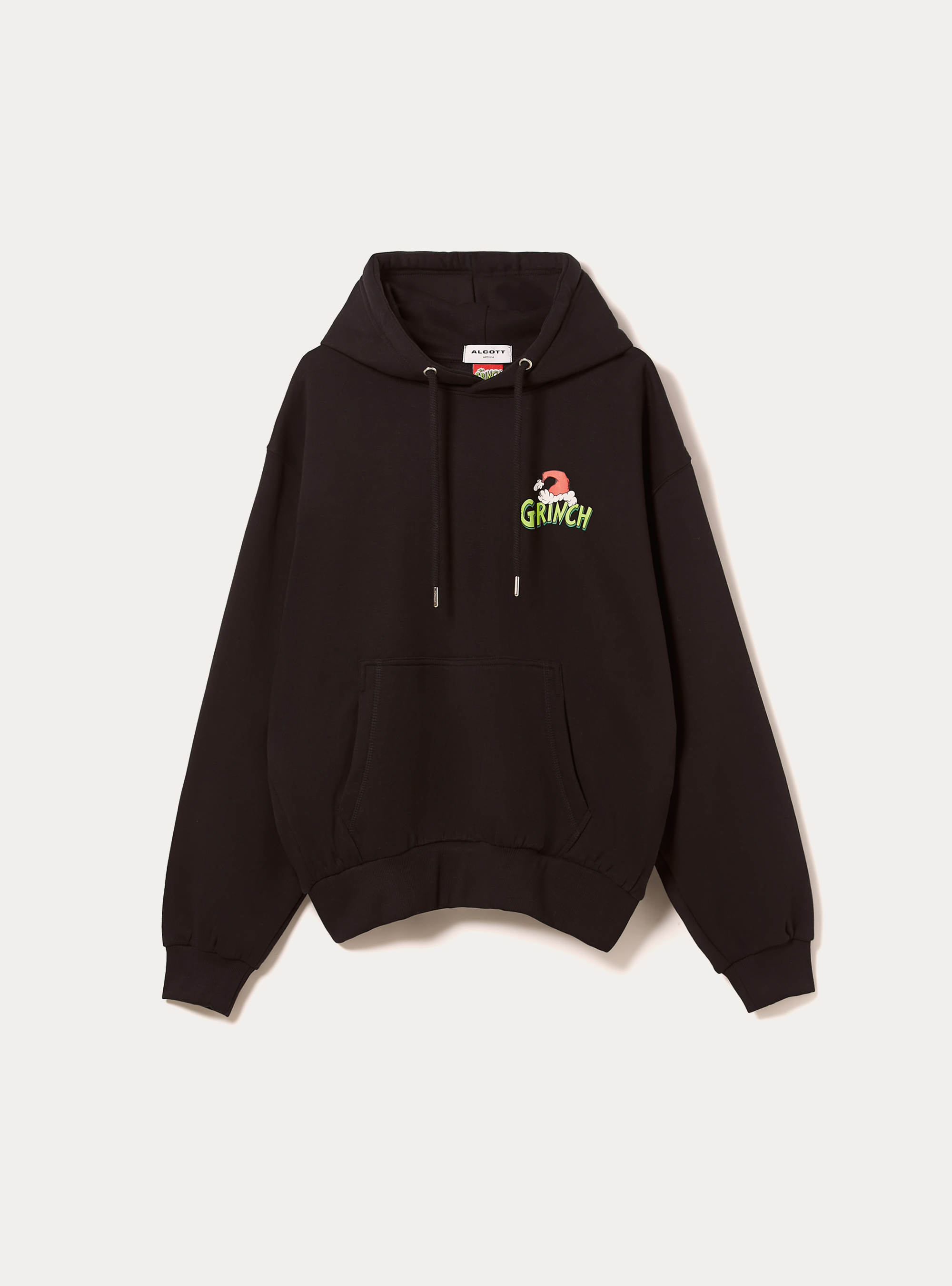 Felpa boxy the grinch, BK1 BLACK