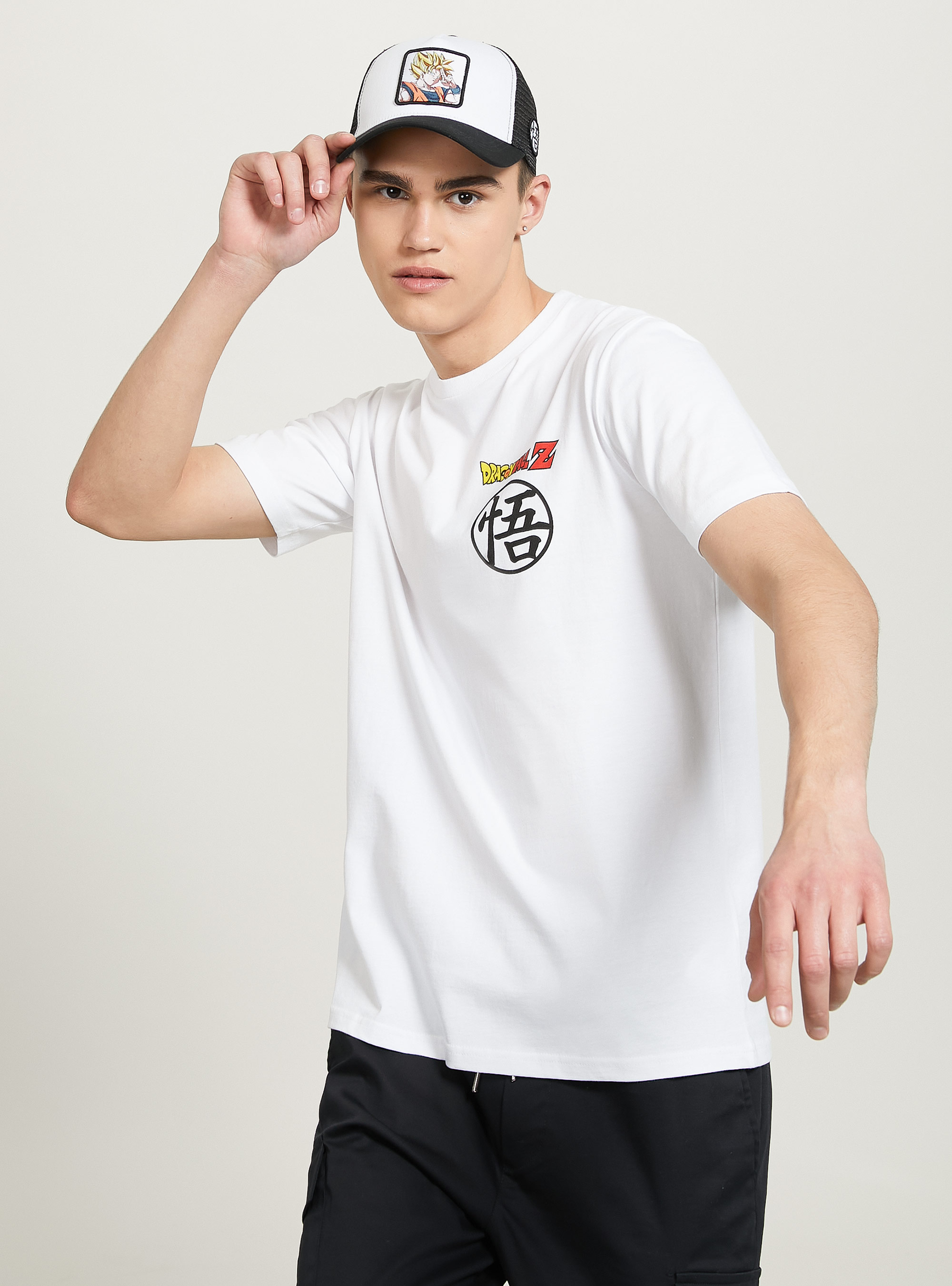 Camiseta Dragon Ball / Alcott, WH3 WHITE