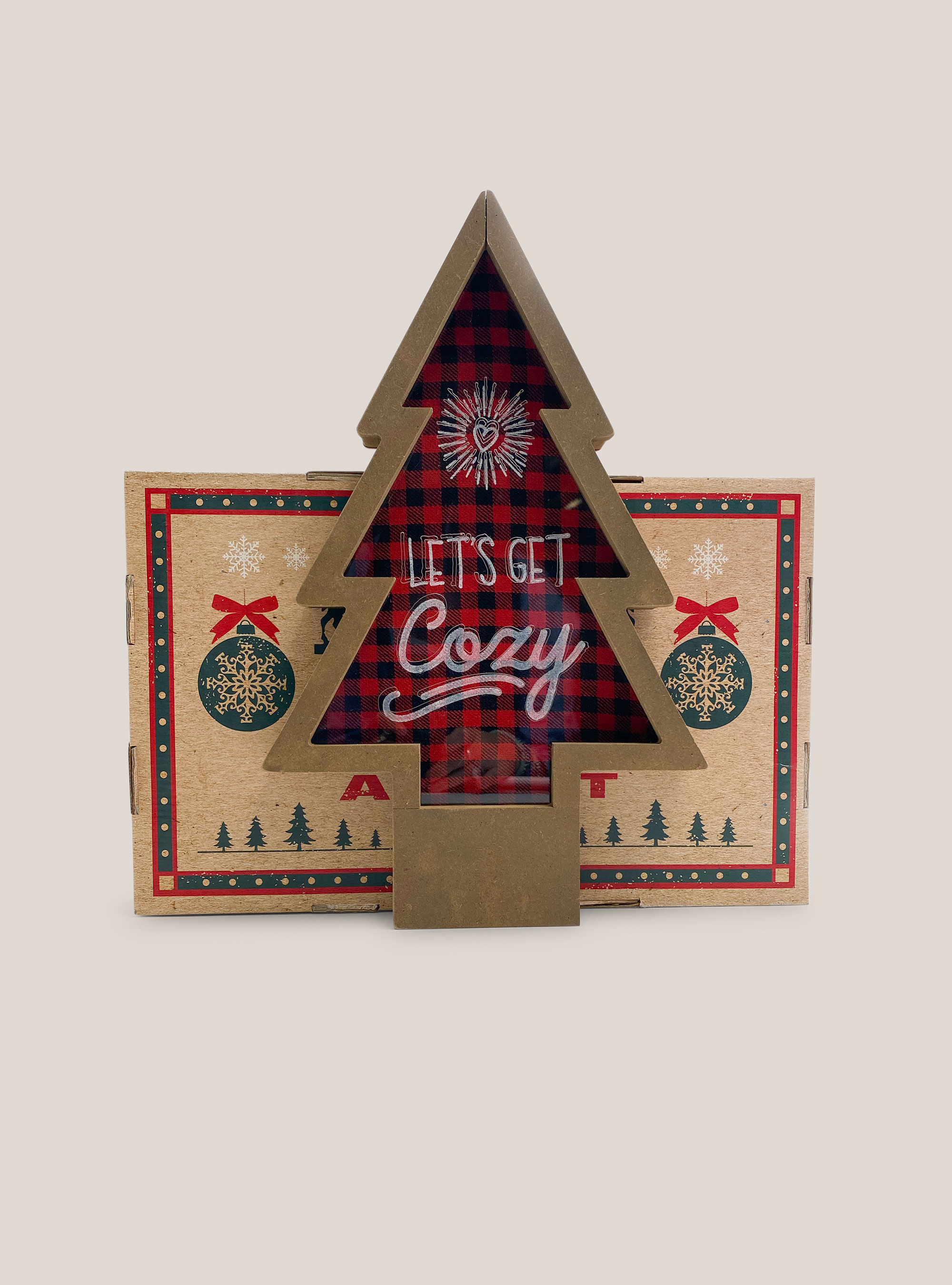 Quadro a forma di albero di Natale, ÚNICO