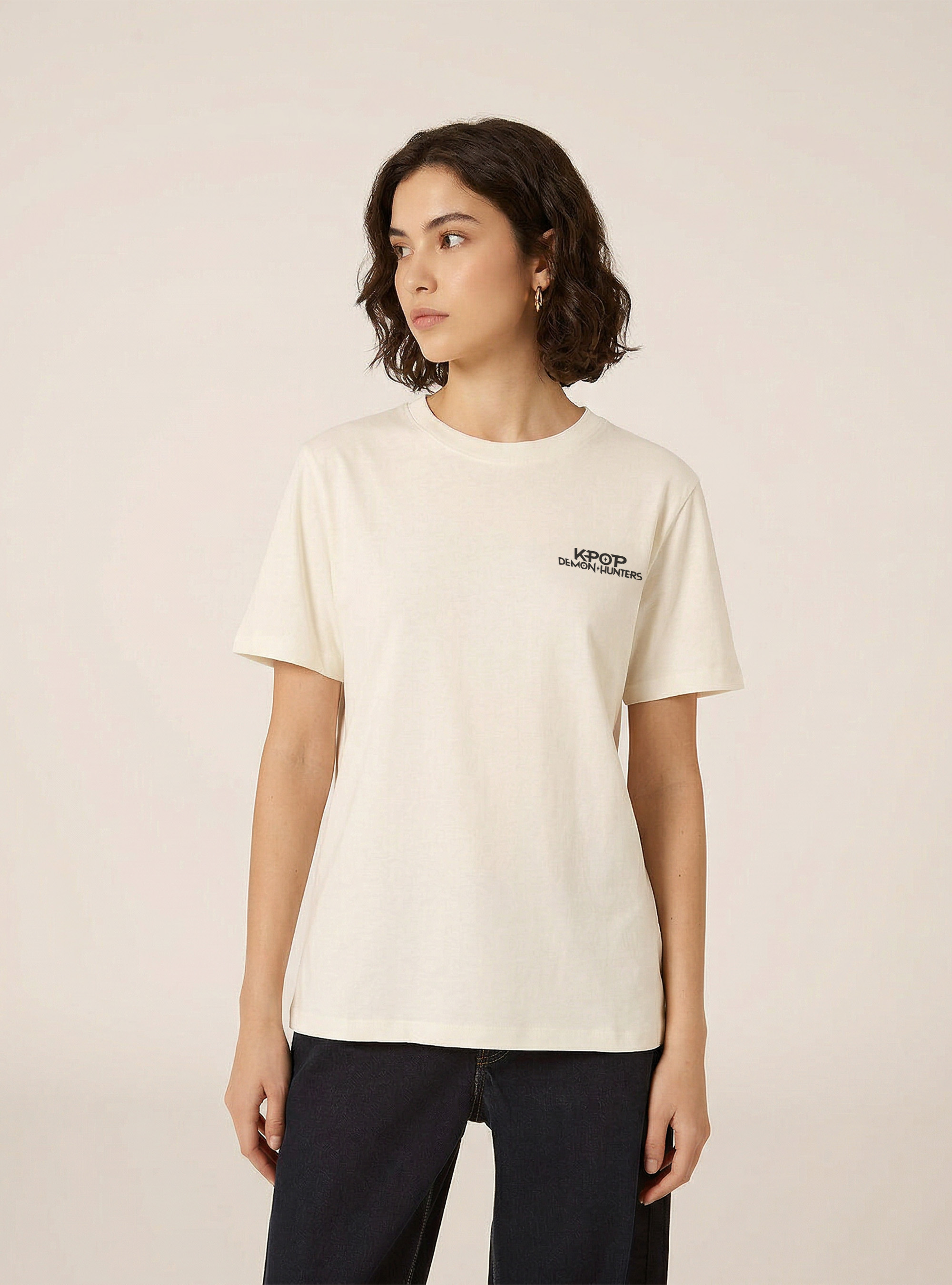 T-shirt Licence KPop Demon Hunters, WH2 WHITE