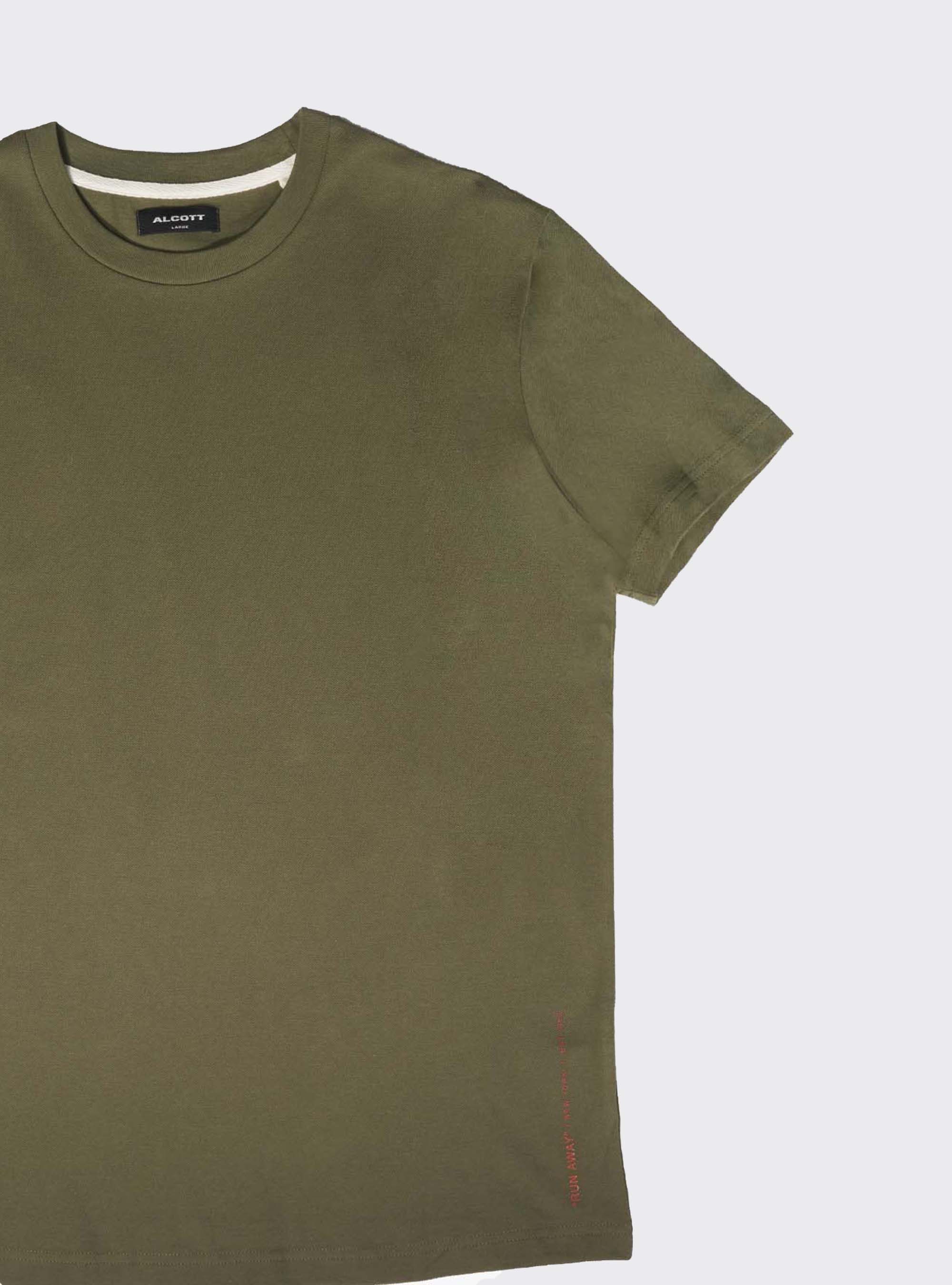 T-shirt with neon print, C5587 KAKY