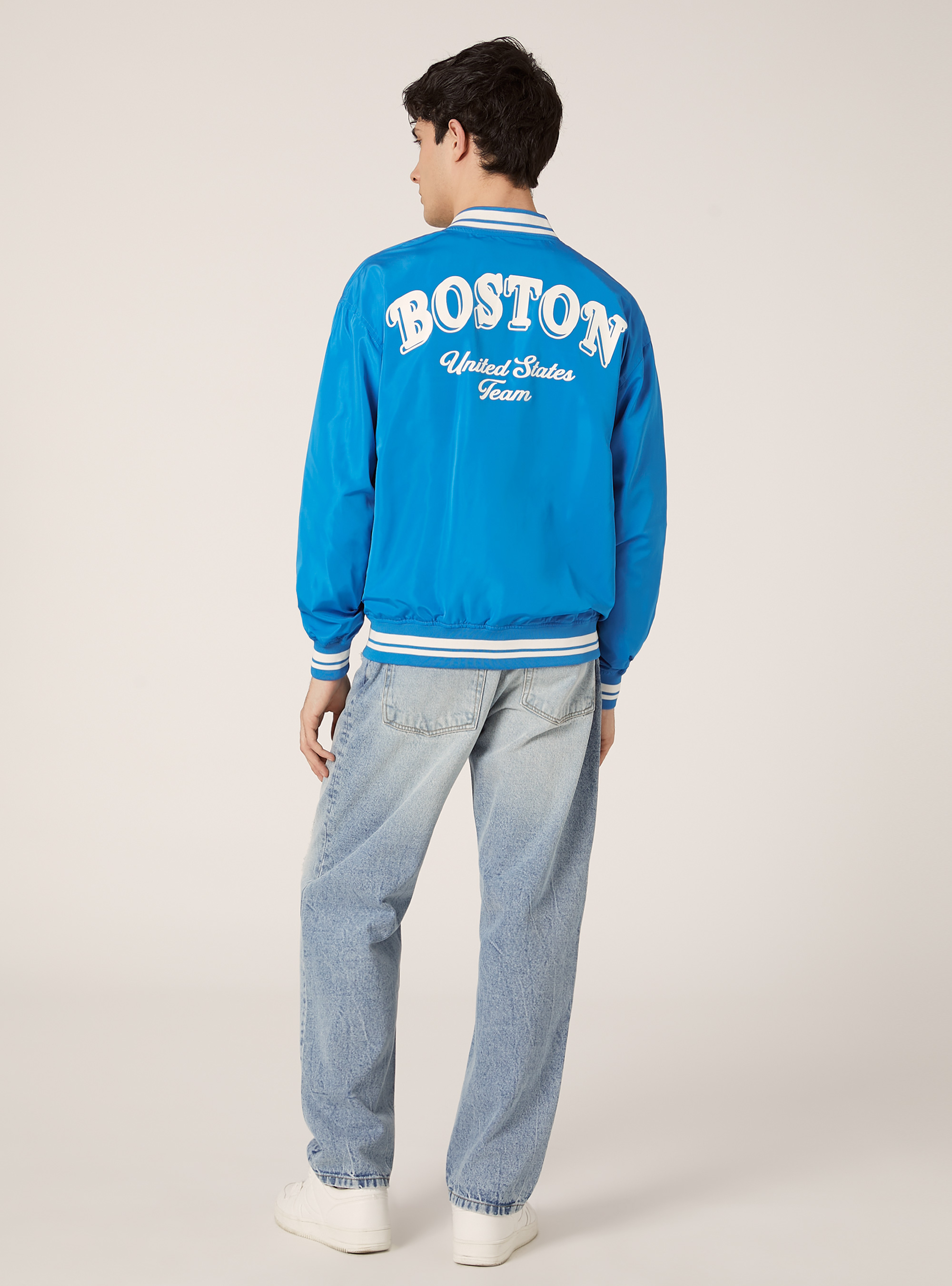 Lightweight bomber jacket with print, RY3 ROYALE LIGHT