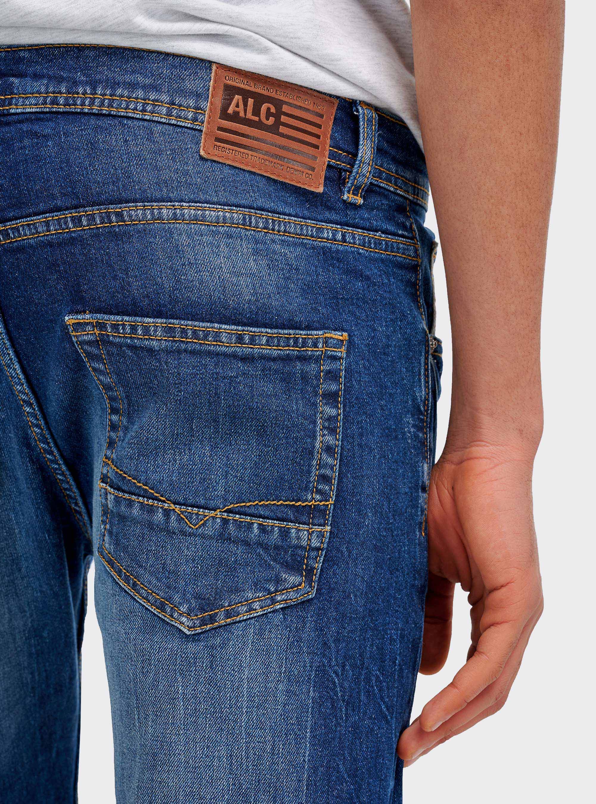 Jean slim selvedge, C284 AZZURRE