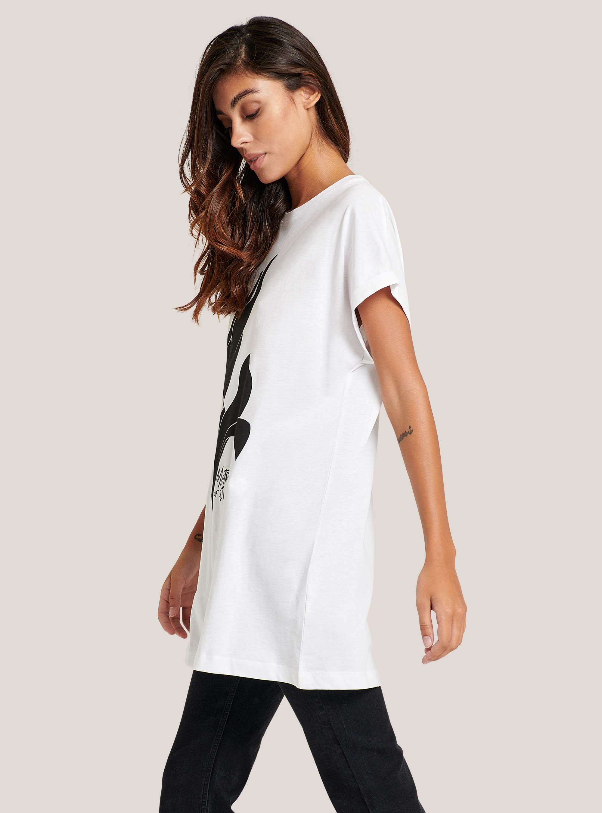 Maglietta Maleficent / Alcott, BIANCO