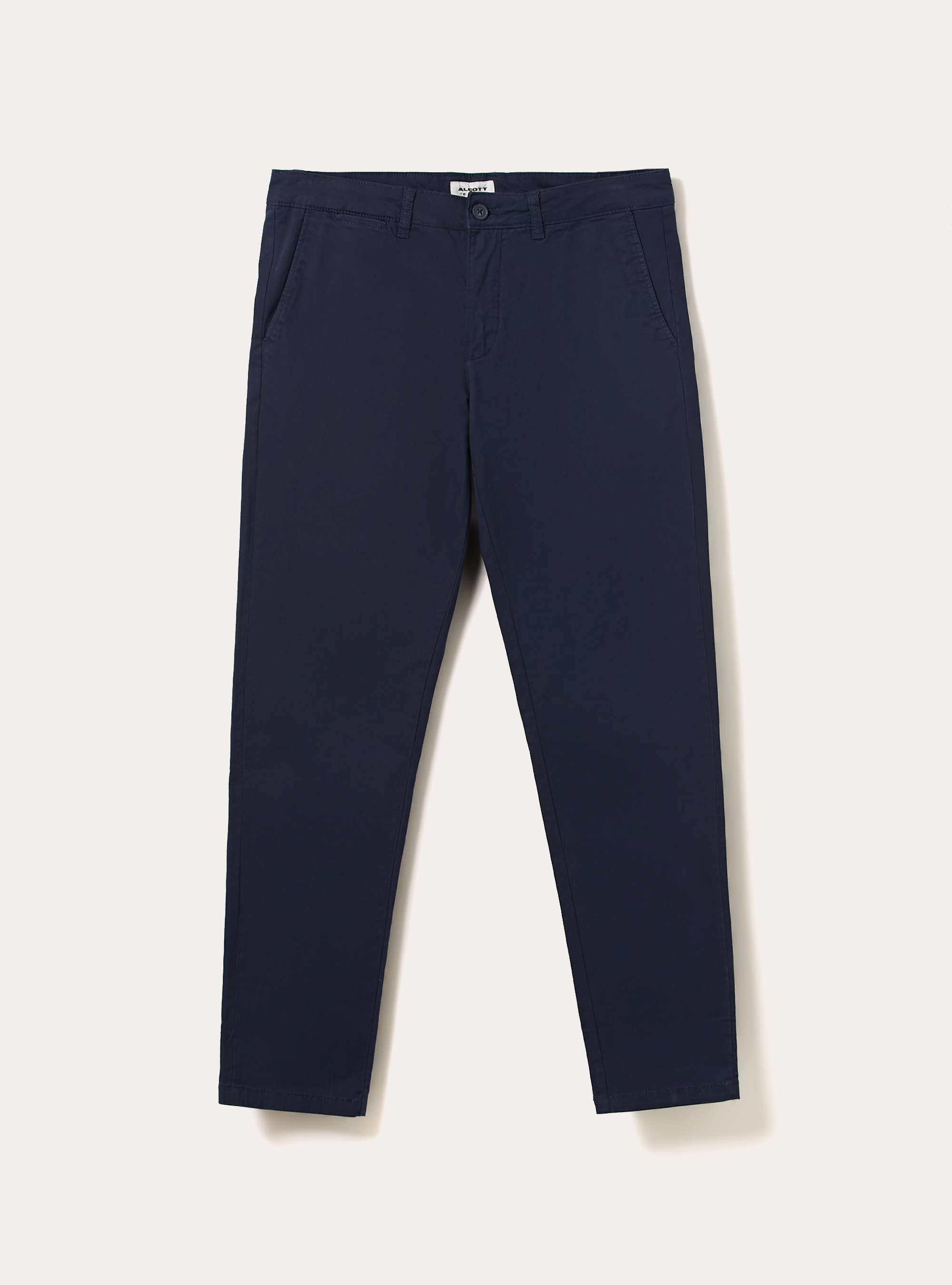 Skinny fit stretch twill chinos, BL1 BLUE DARK