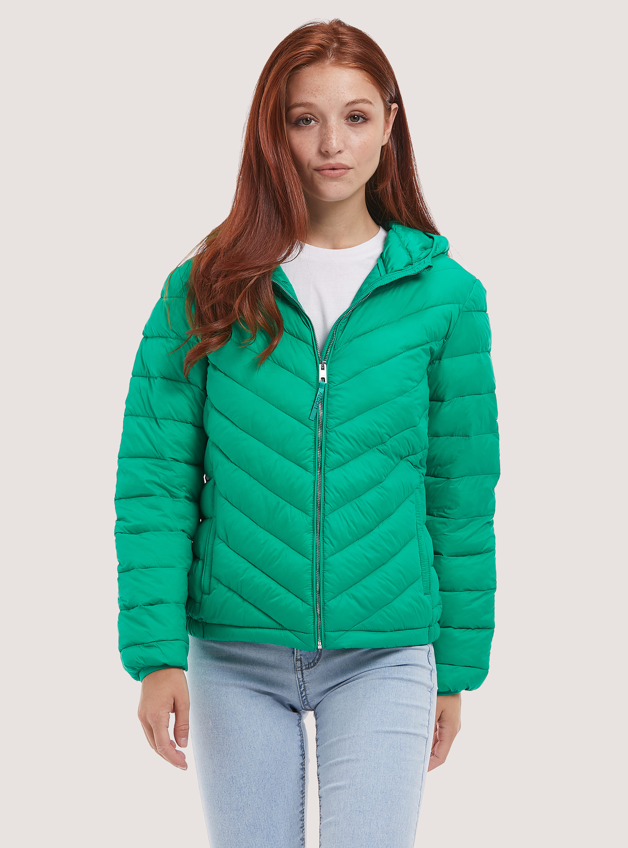 Jacket with recycled padding, GN2 GREEN MEDIUM