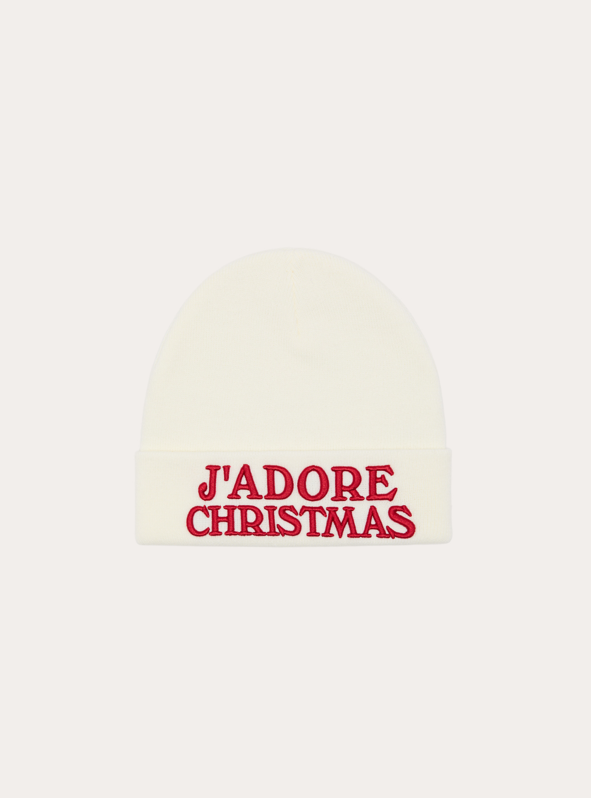 Cappello j'adore christmas, WH1 OFF WHITE