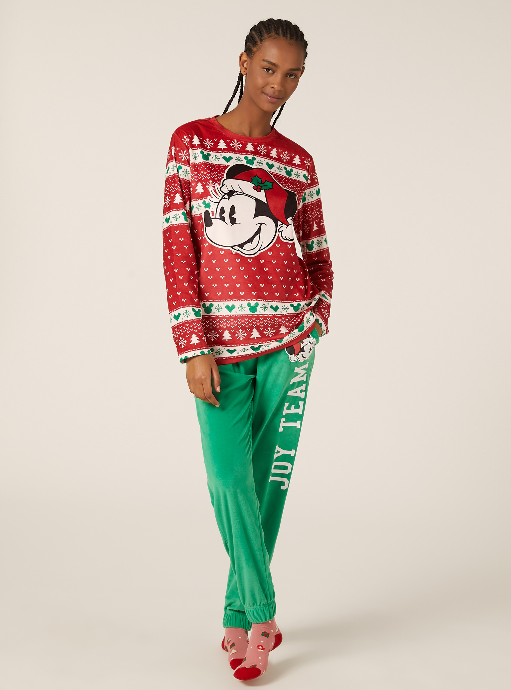 Disney x Christmas Family Collection pyjamas, RD2 RED MEDIUM