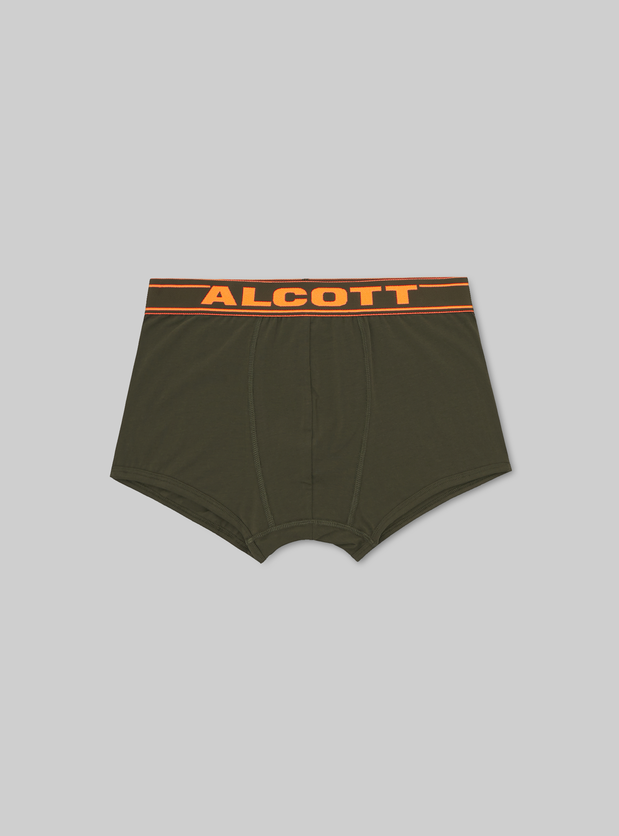 Stretch cotton boxer shorts with logo, KY2 KAKY MEDIUM