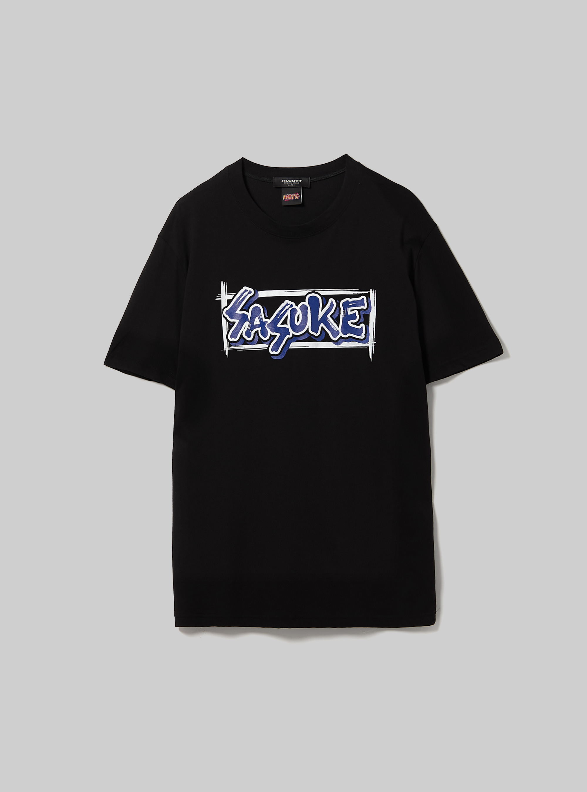 Naruto / Alcott T-shirt, BK1 BLACK