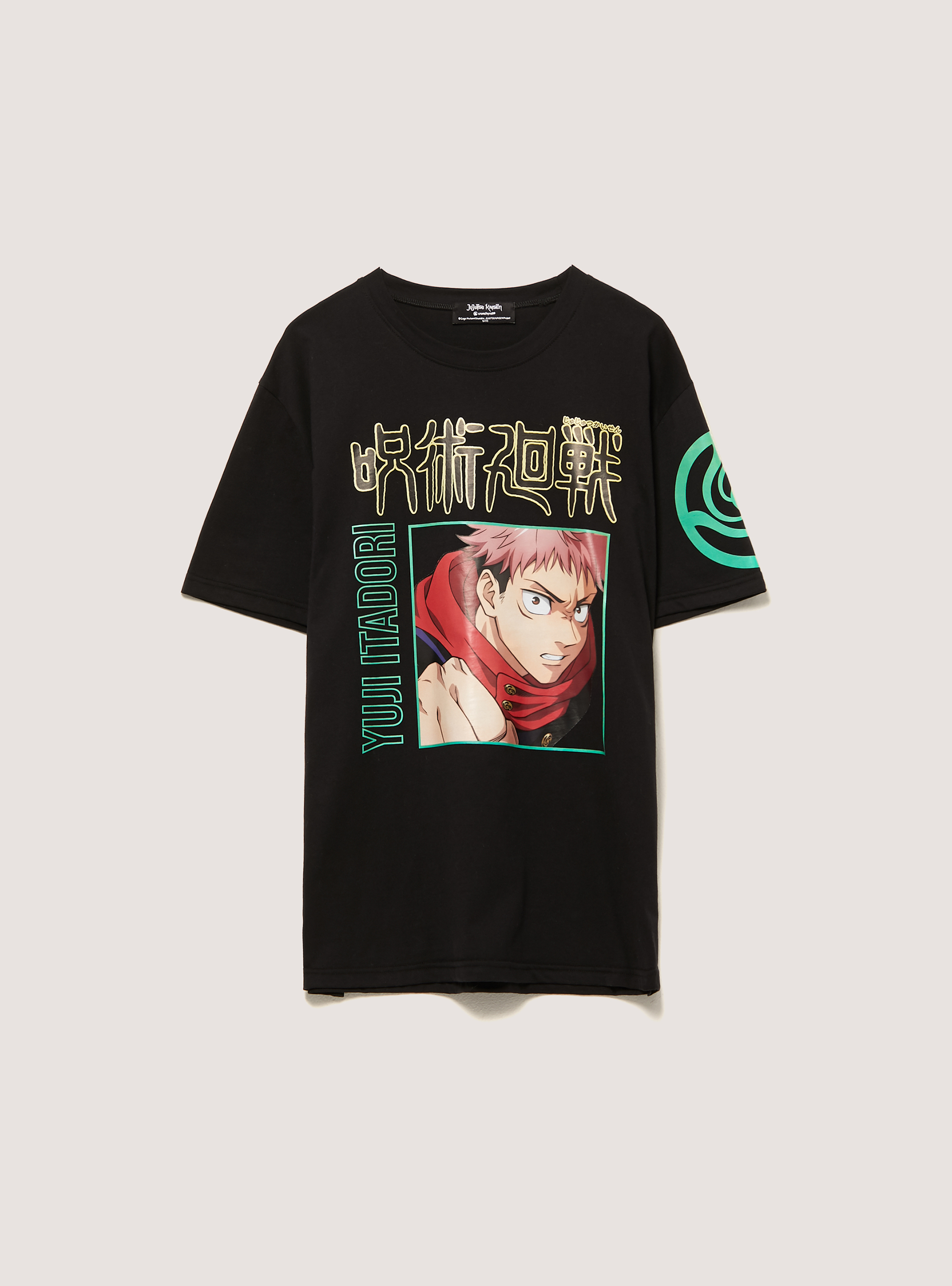 Jujutsu kaisen x Alcott T-shirt, BK1 BLACK
