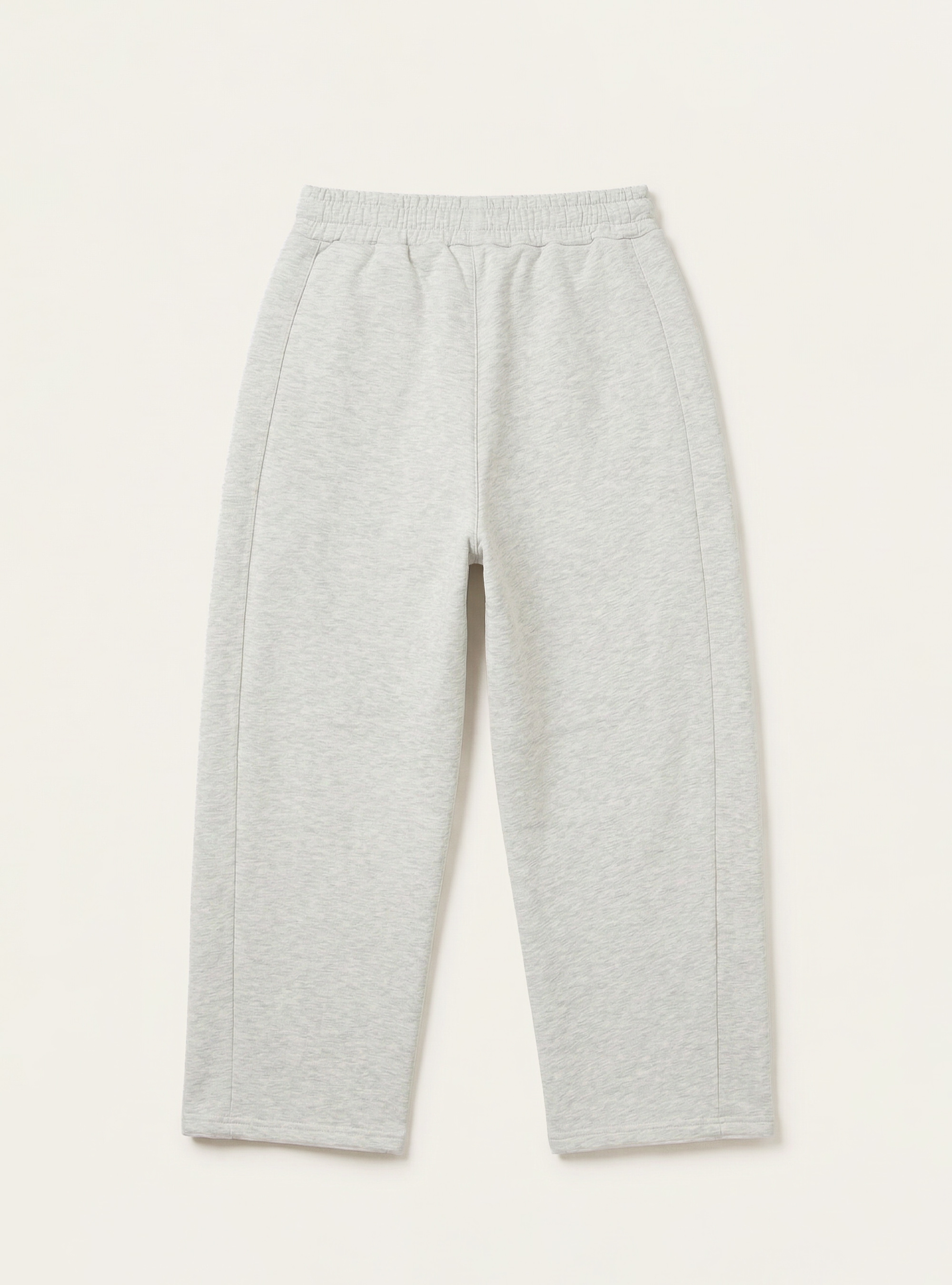 Jogger in felpa baloon fit, MGY3 GREY MEL LIGHT