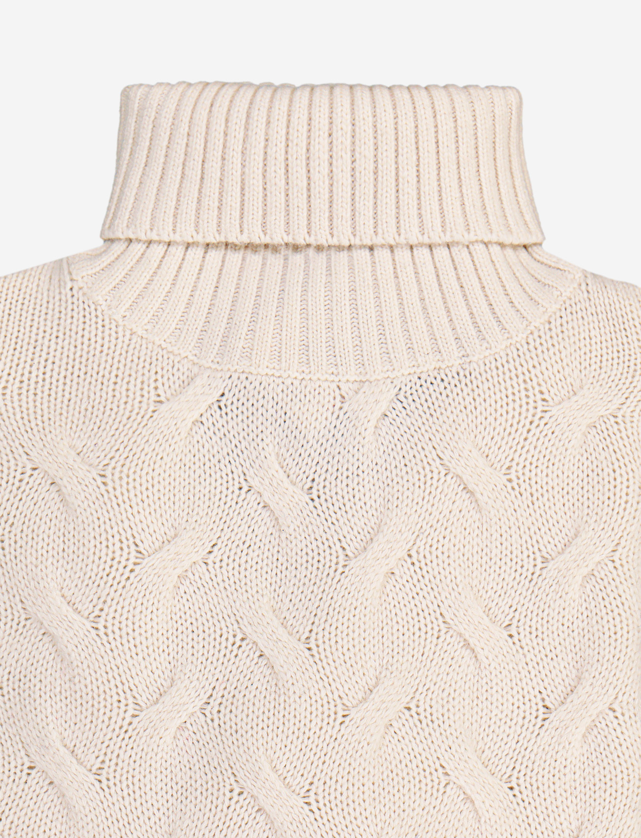 Pull col roulé, C0009 OFF WHITE