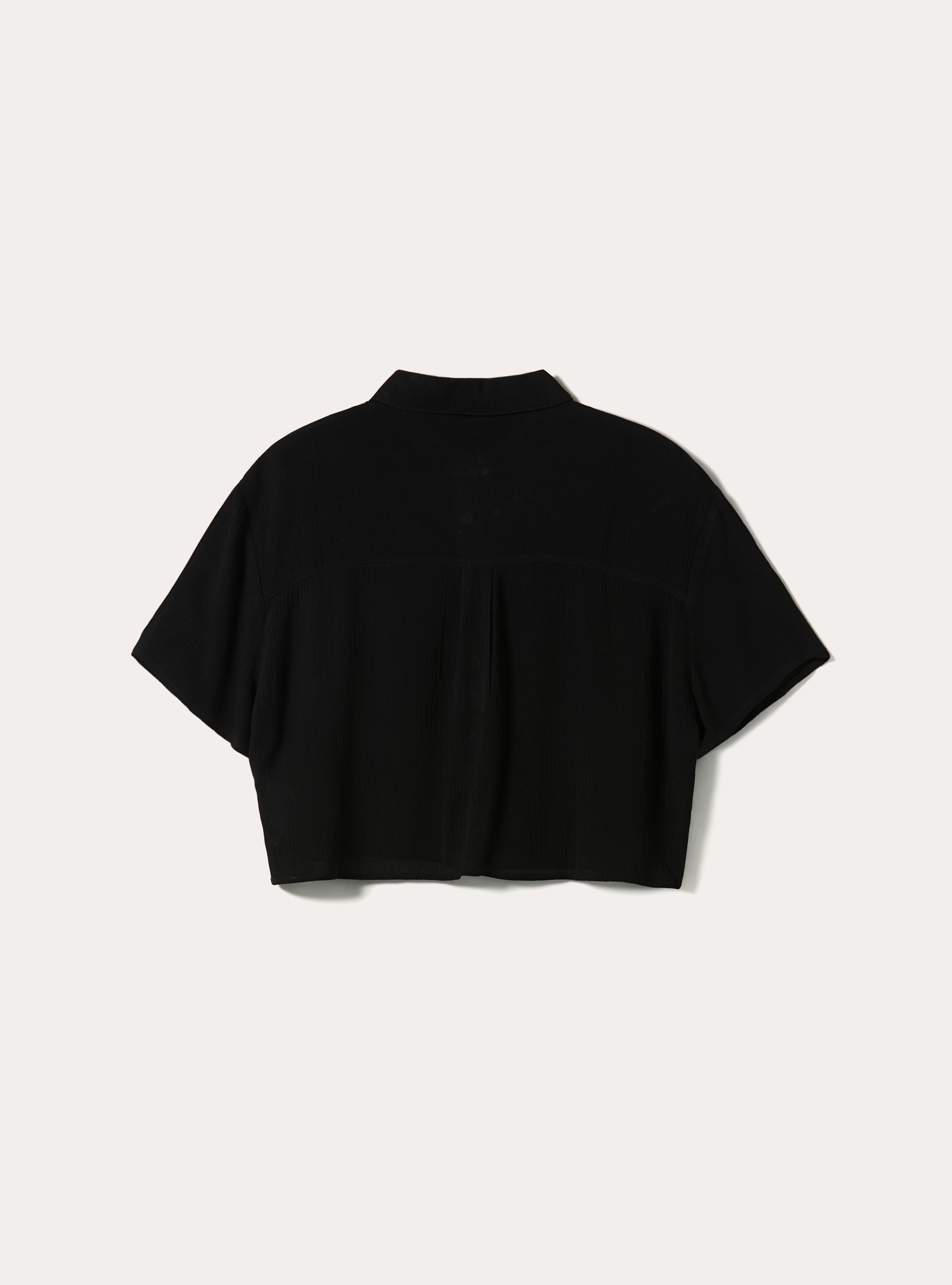 Chemise courte &agrave; manches courtes, BK1 BLACK