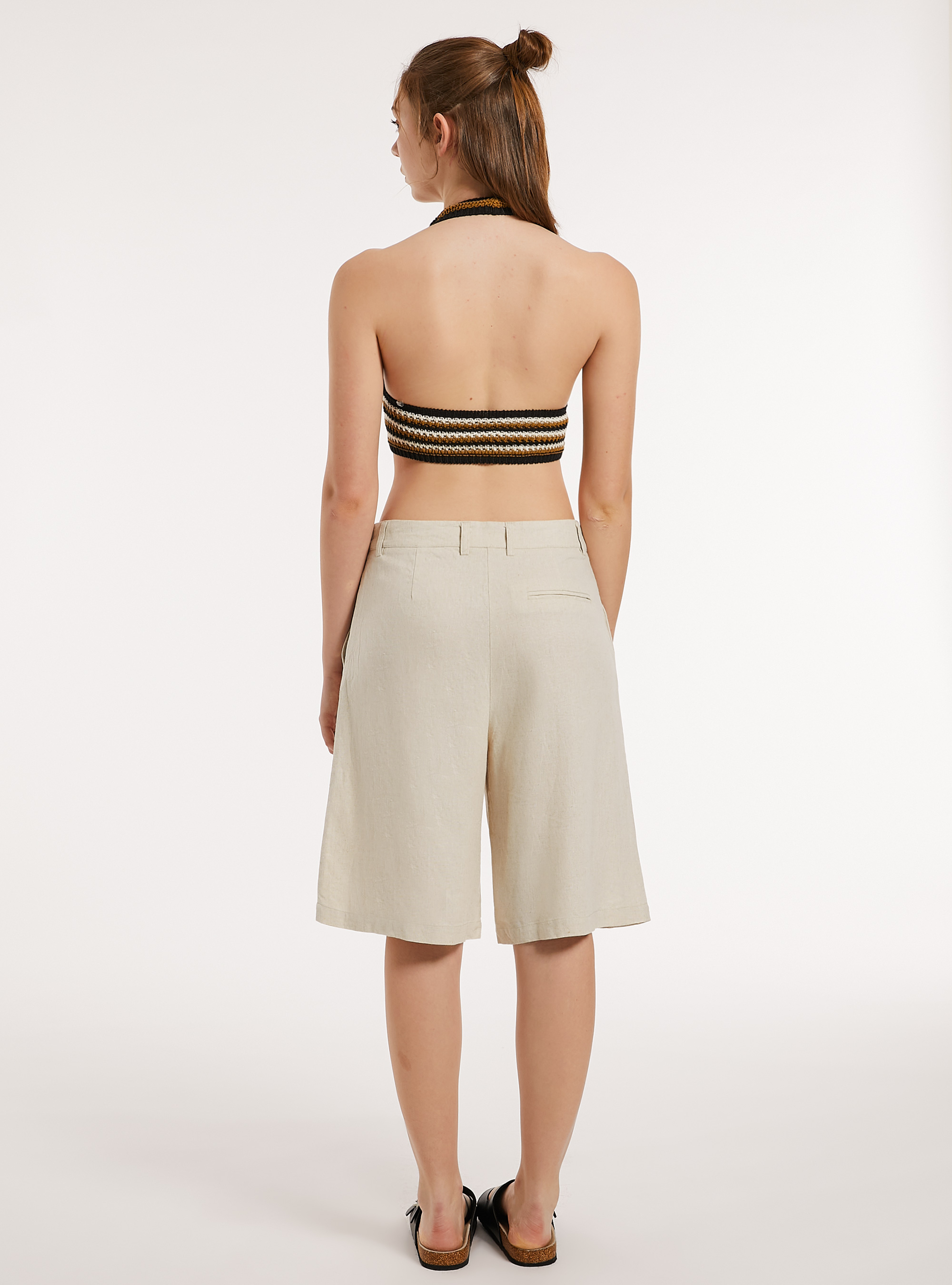 Bermuda tailoring con pence, CR3 CREAM LIGHT