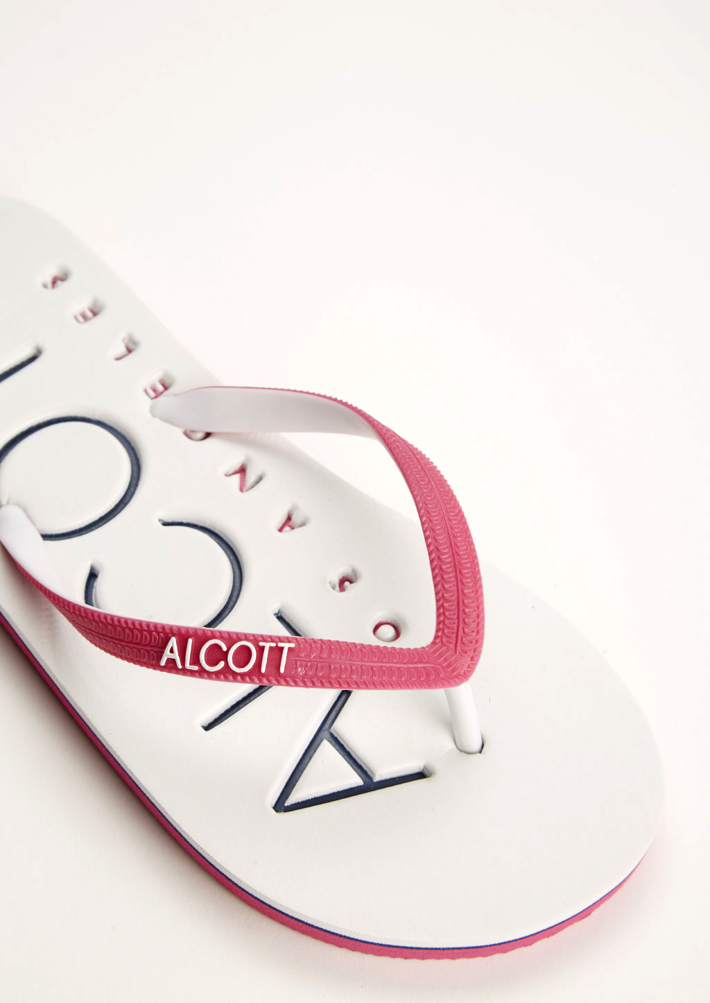 Sandali bassi infradito, BIANCO