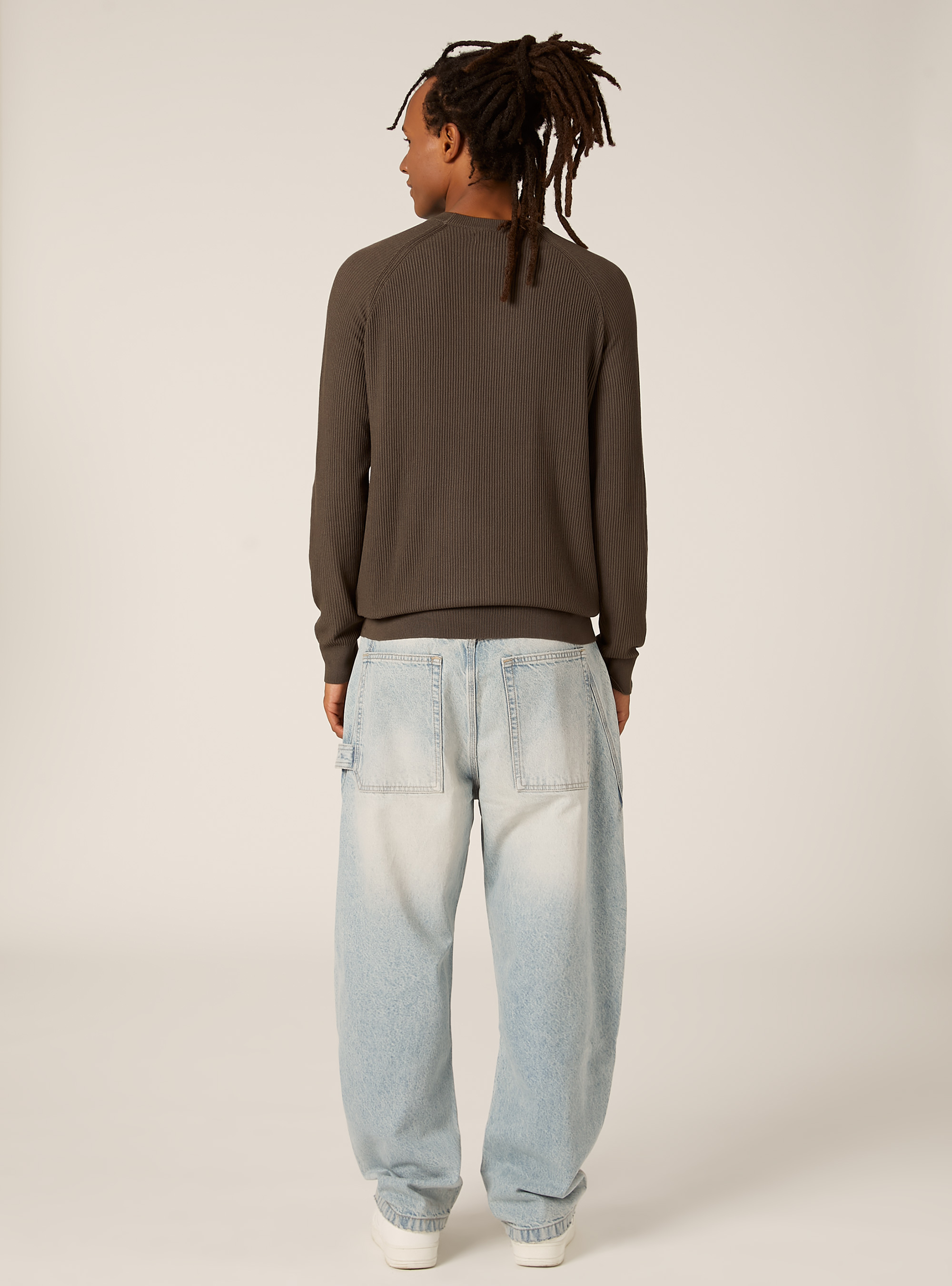 Jersey ligero de canalé, TB2 TOBACCO MEDIUM