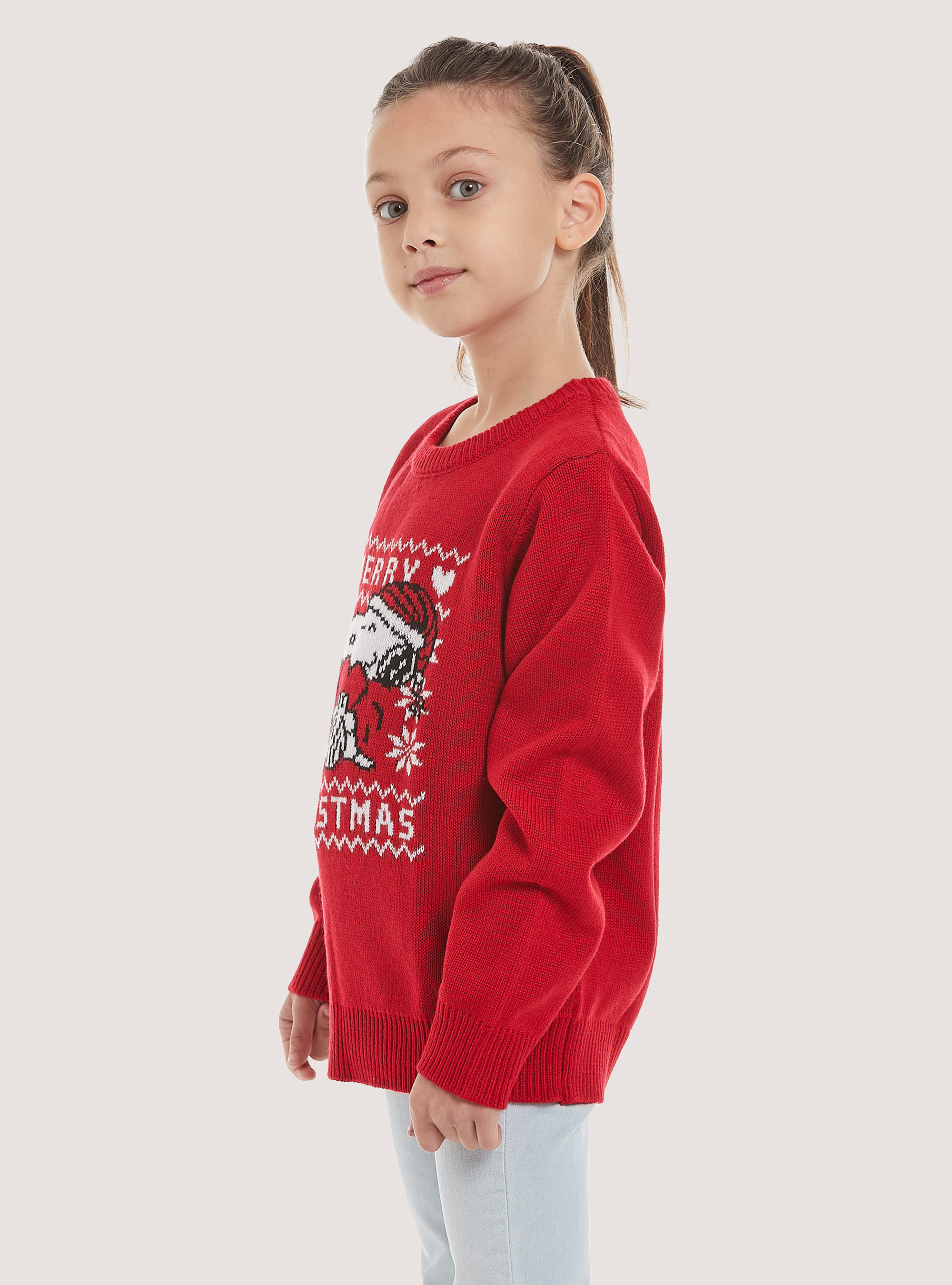 Pullover  "snoopy merry xmas", RD2 RED MEDIUM