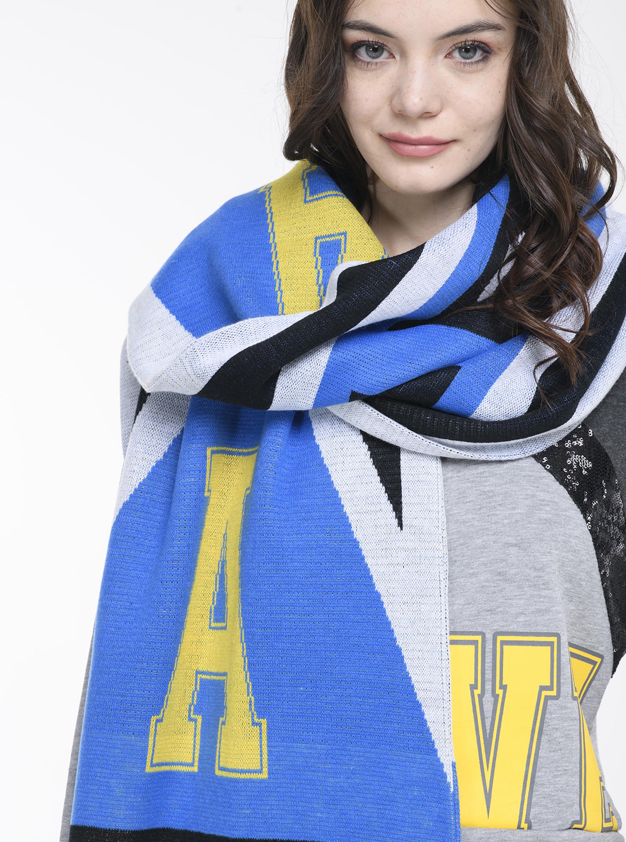 Sciarpone grafica, C221 ROYALE