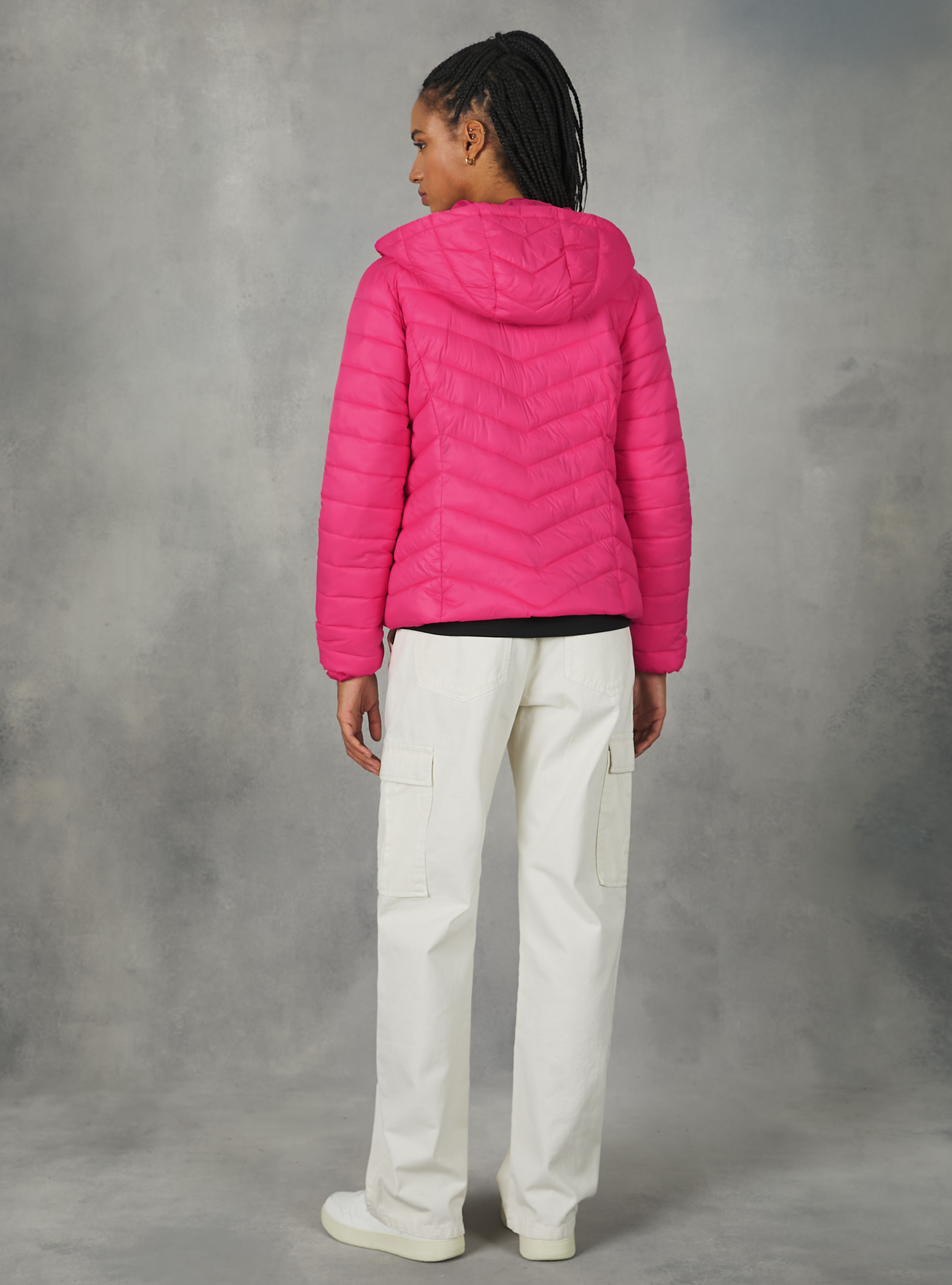 Jacket with recycled padding, FX3 FUXIA LIGHT