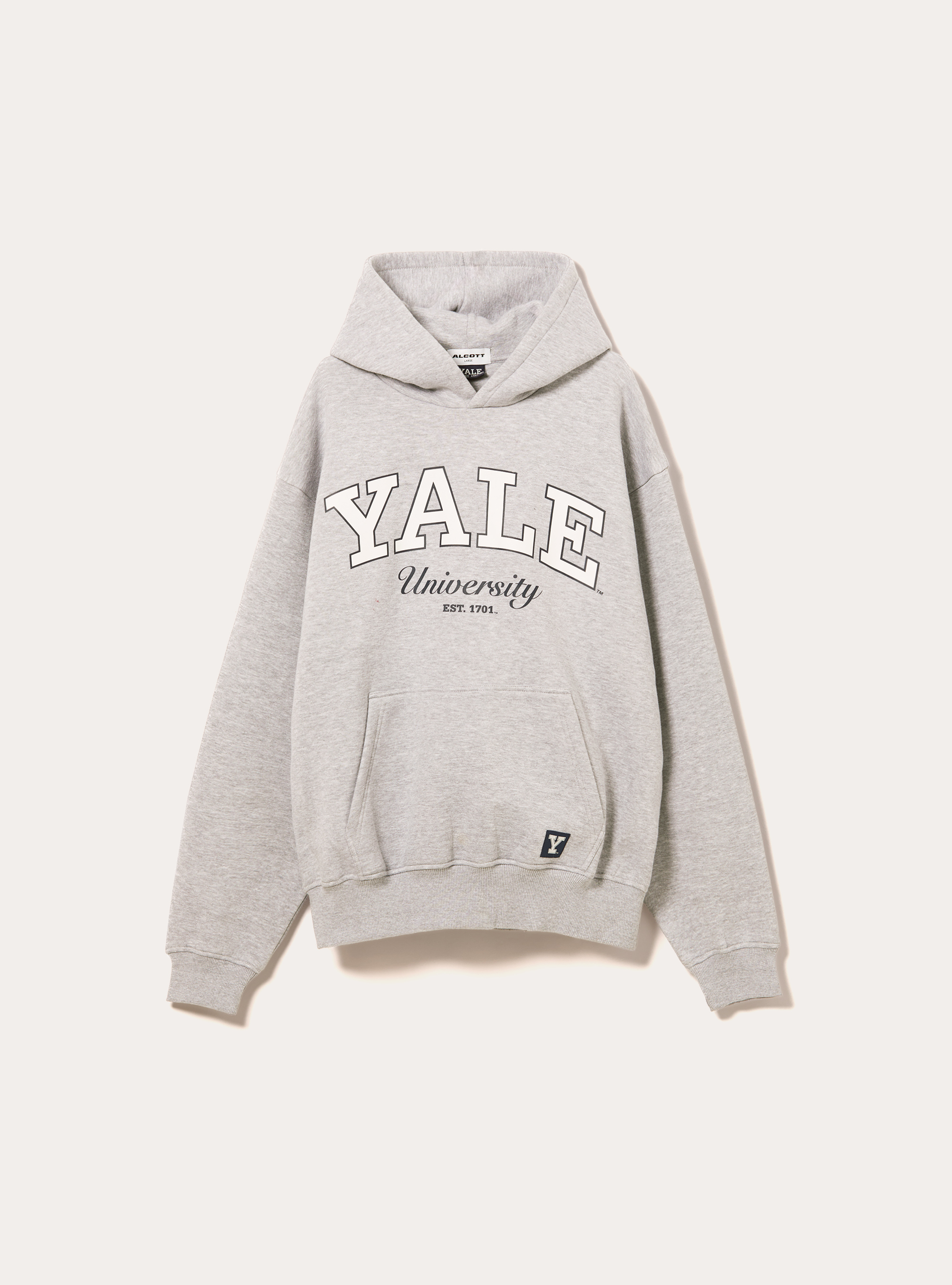 Sweat-shirt Yale / Alcott, MGY2 GREY MEL MEDIUM