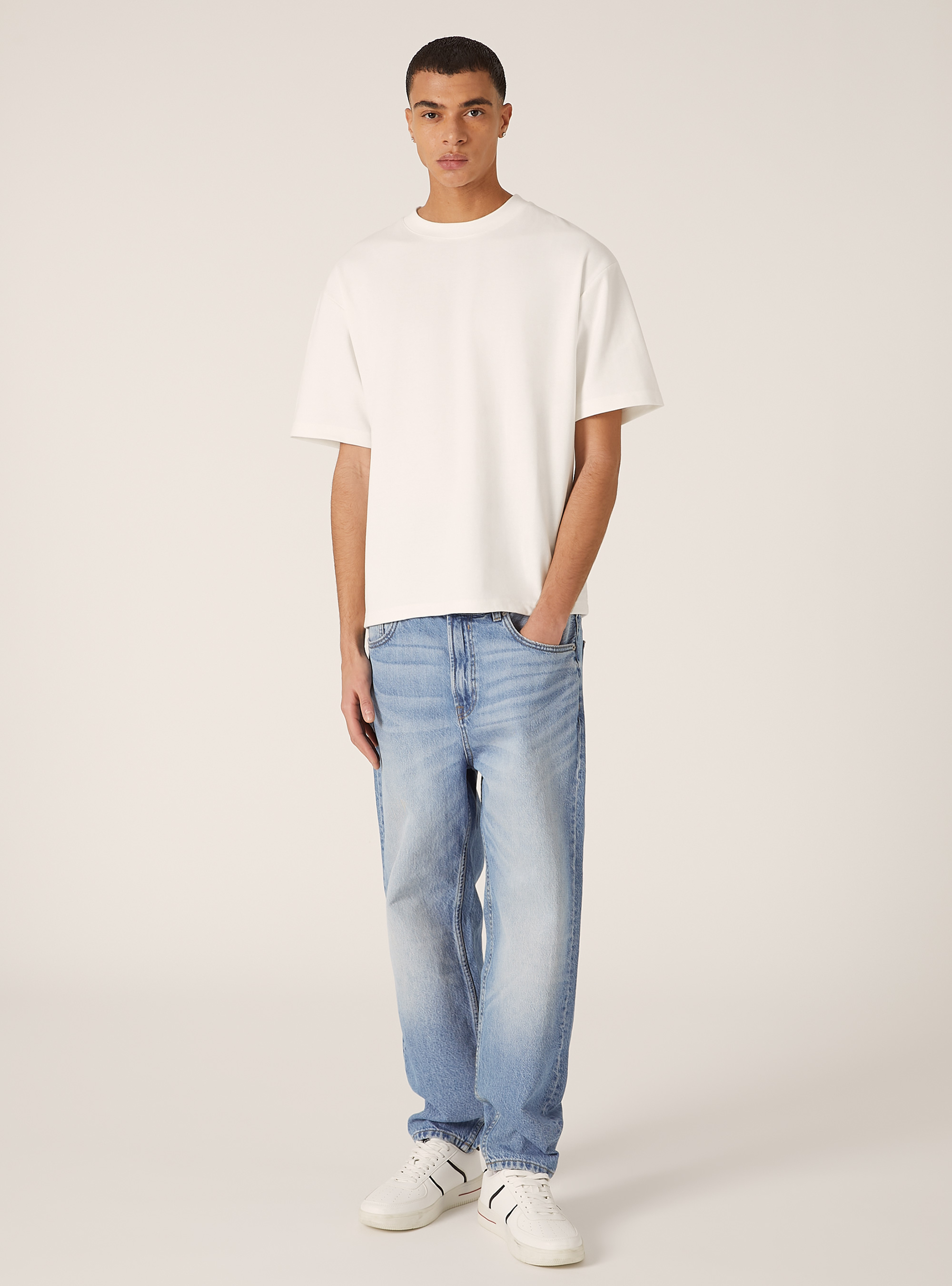 T-Shirt aus AIRes-Jersey, WH1 OFF WHITE