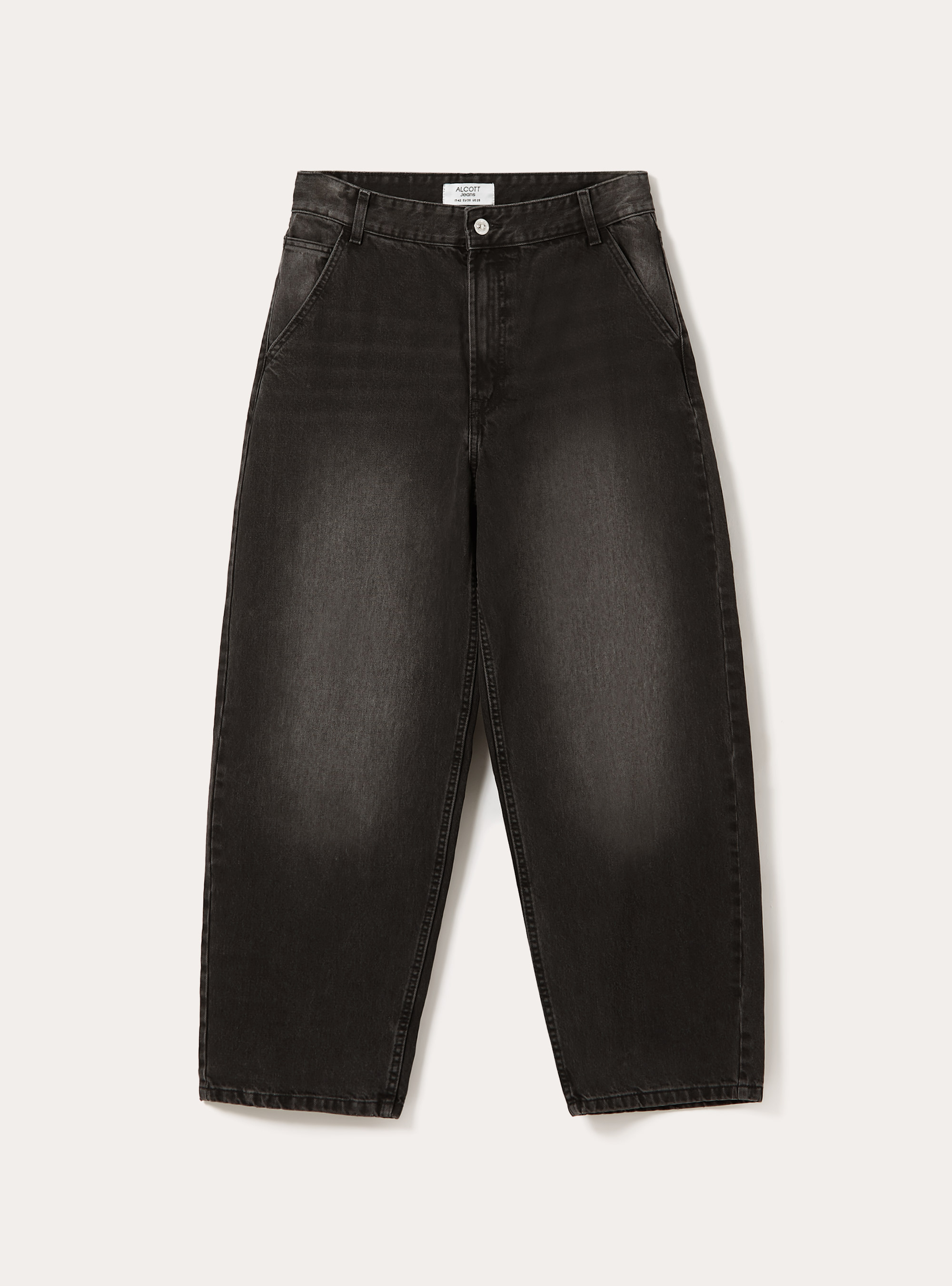 Skater Fit Jeans, D000 BLACK