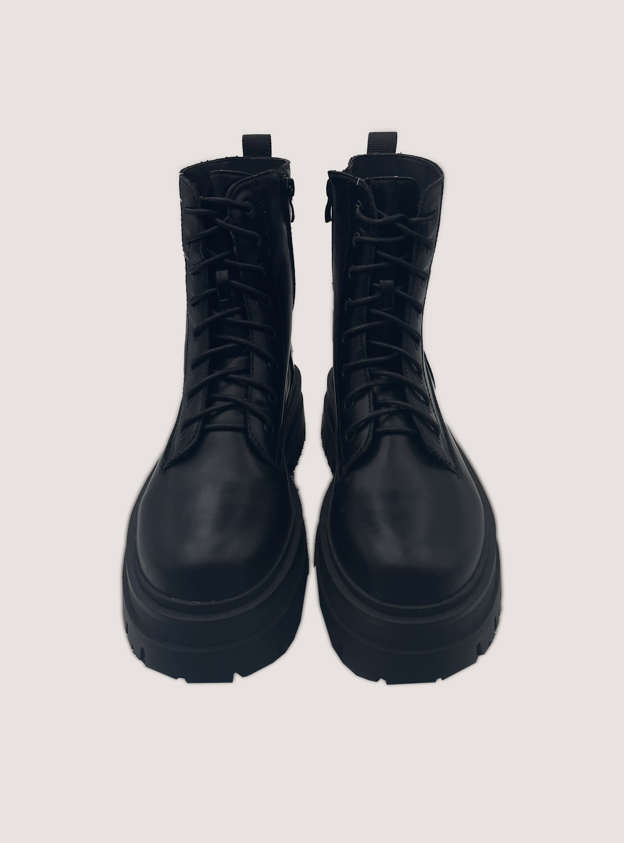 Stivaletti stringati, BK1 BLACK