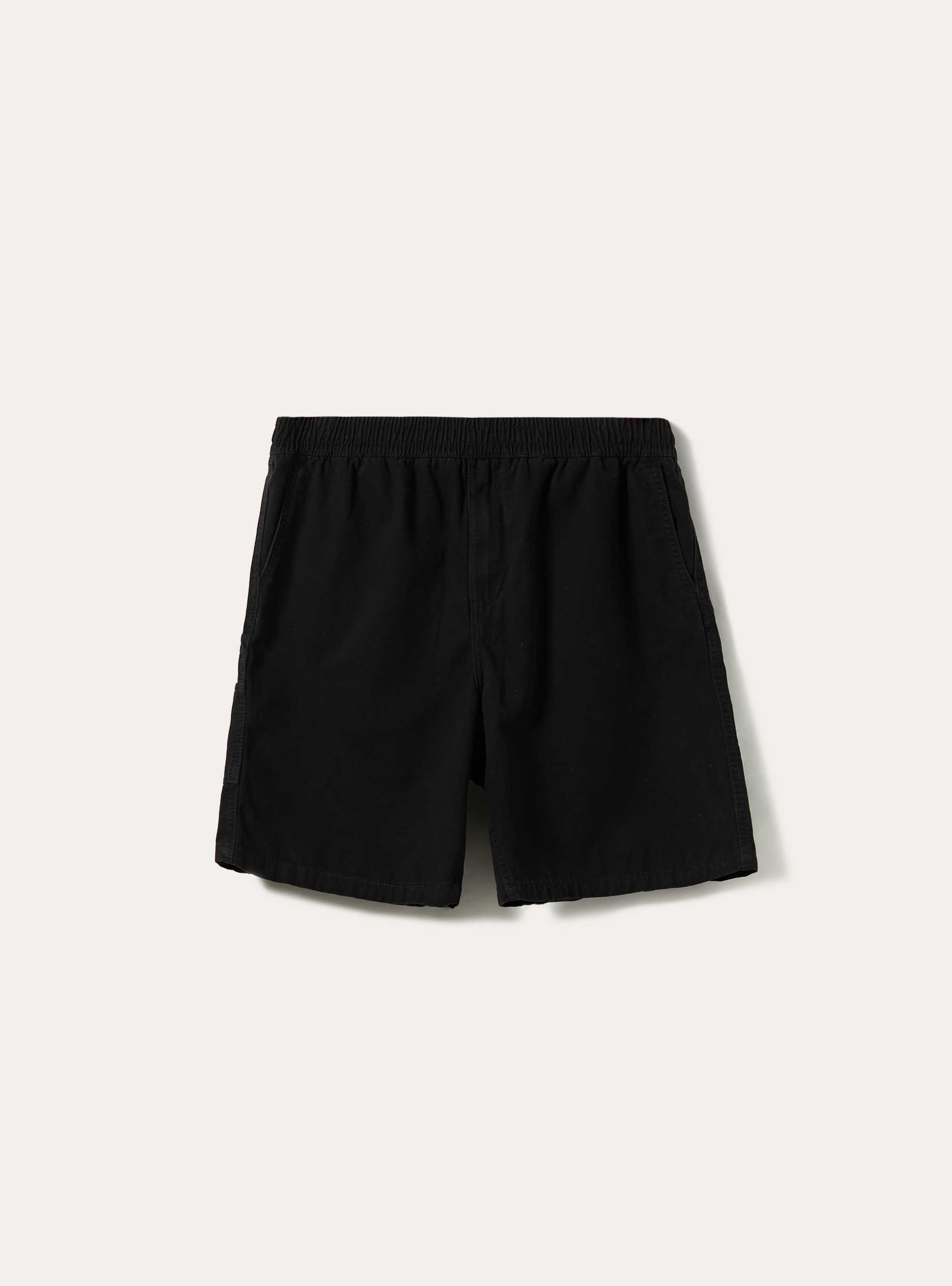 【BAON】[unisex] Banding Carpender Washing Bermuda Cotton PT Carpenter Bermuda shorts with elasticated waist