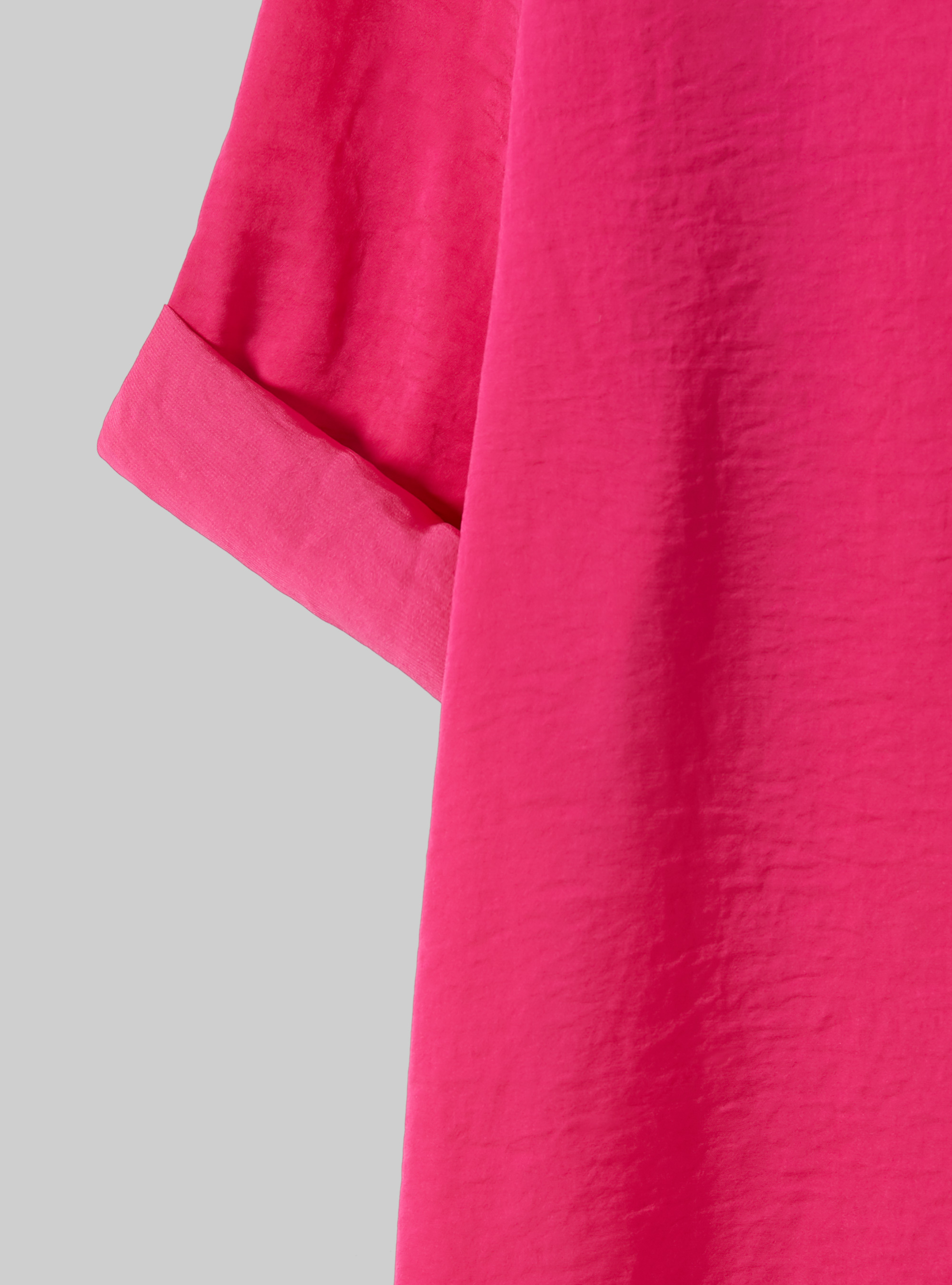 Chemisier à encolure unie, FX2 FUXIA MEDIUM