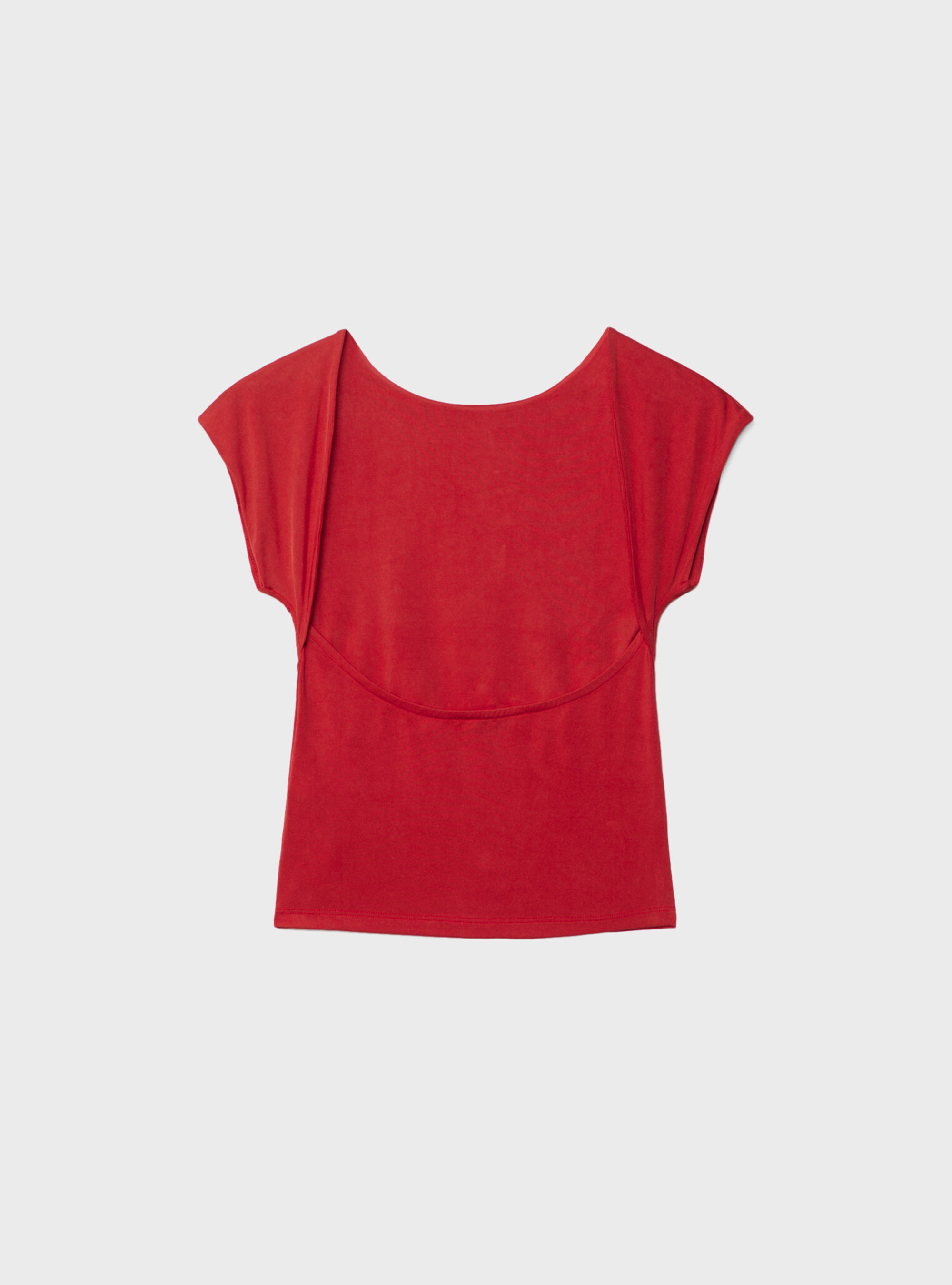 T-shirt with open back, RD2 RED MEDIUM