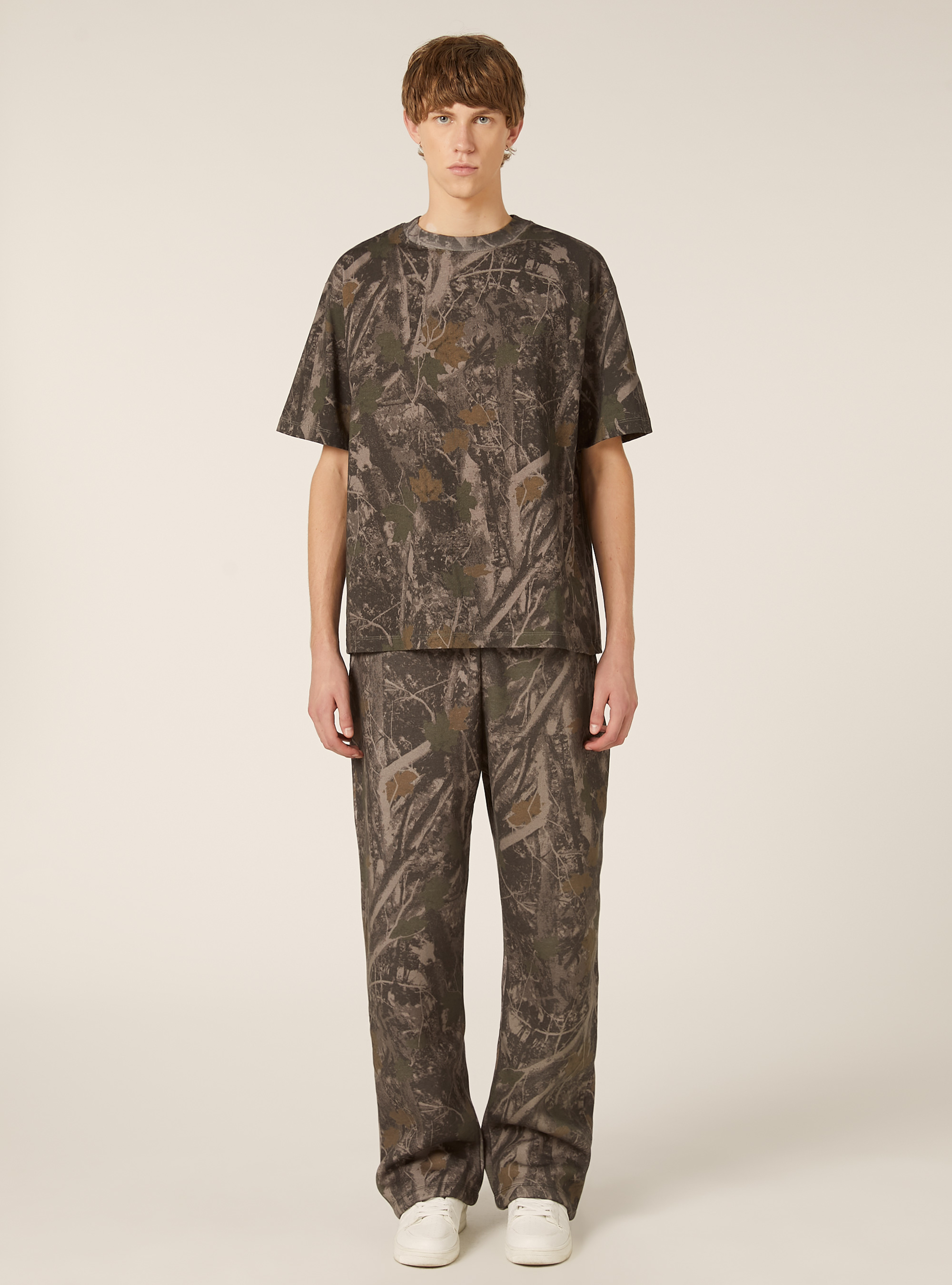 T-shirt coupe carrée Urban Camouflage, KY2 KAKY MEDIUM
