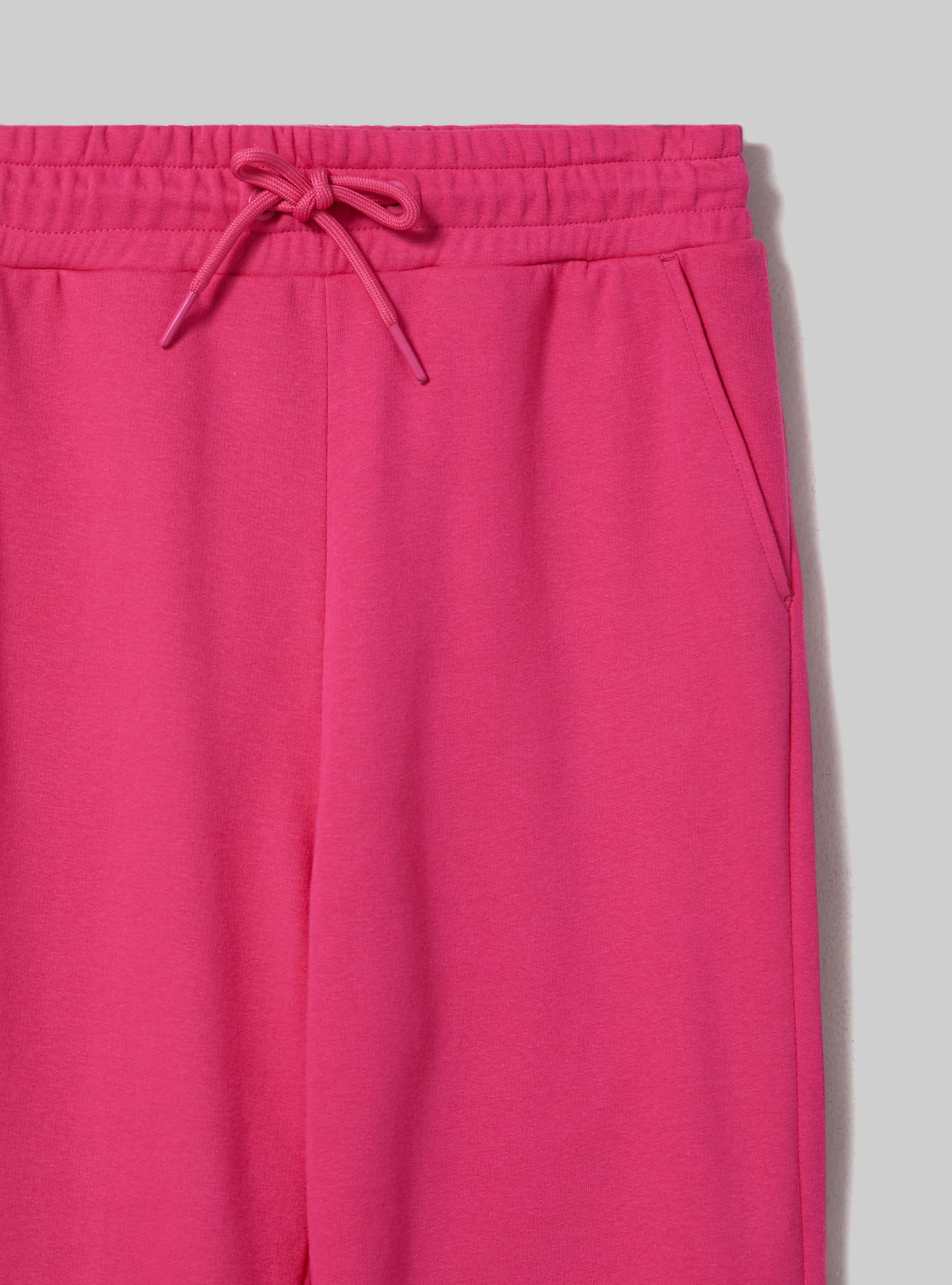 Plush jogger trousers, FX2 FUXIA MEDIUM