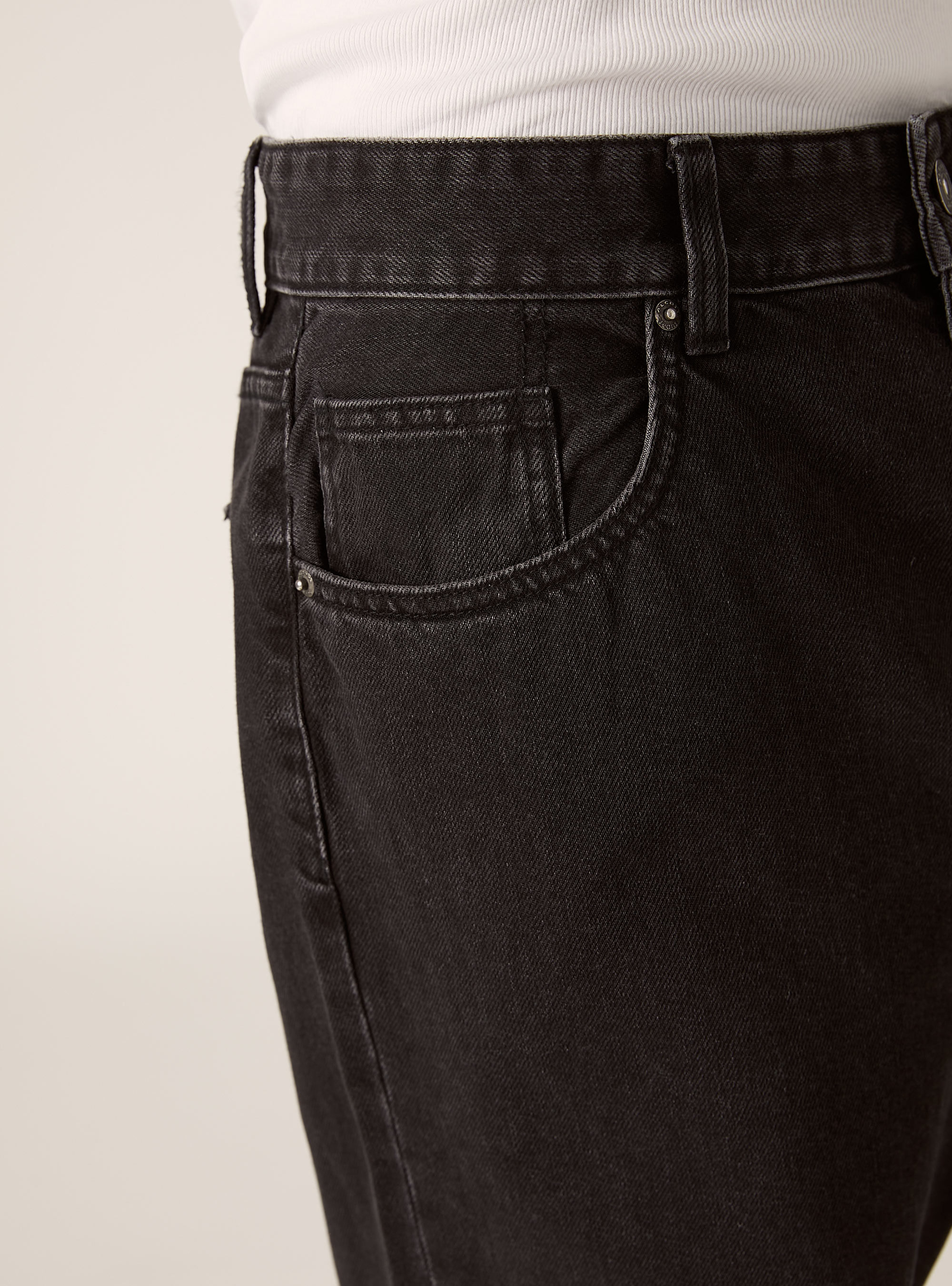 Jeans loose fit, D000 BLACK