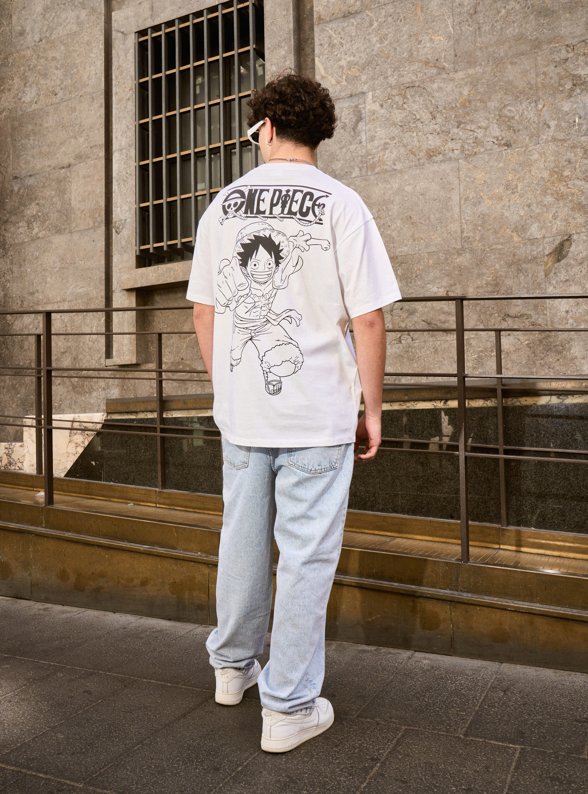 One Piece / Alcott - T-shirt surdimensionne, WH3 WHITE