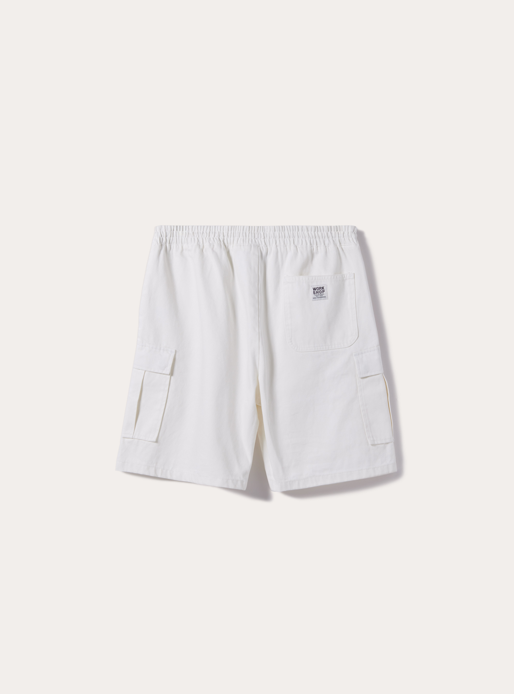 Bermuda cargo en sergé, WH1 OFF WHITE